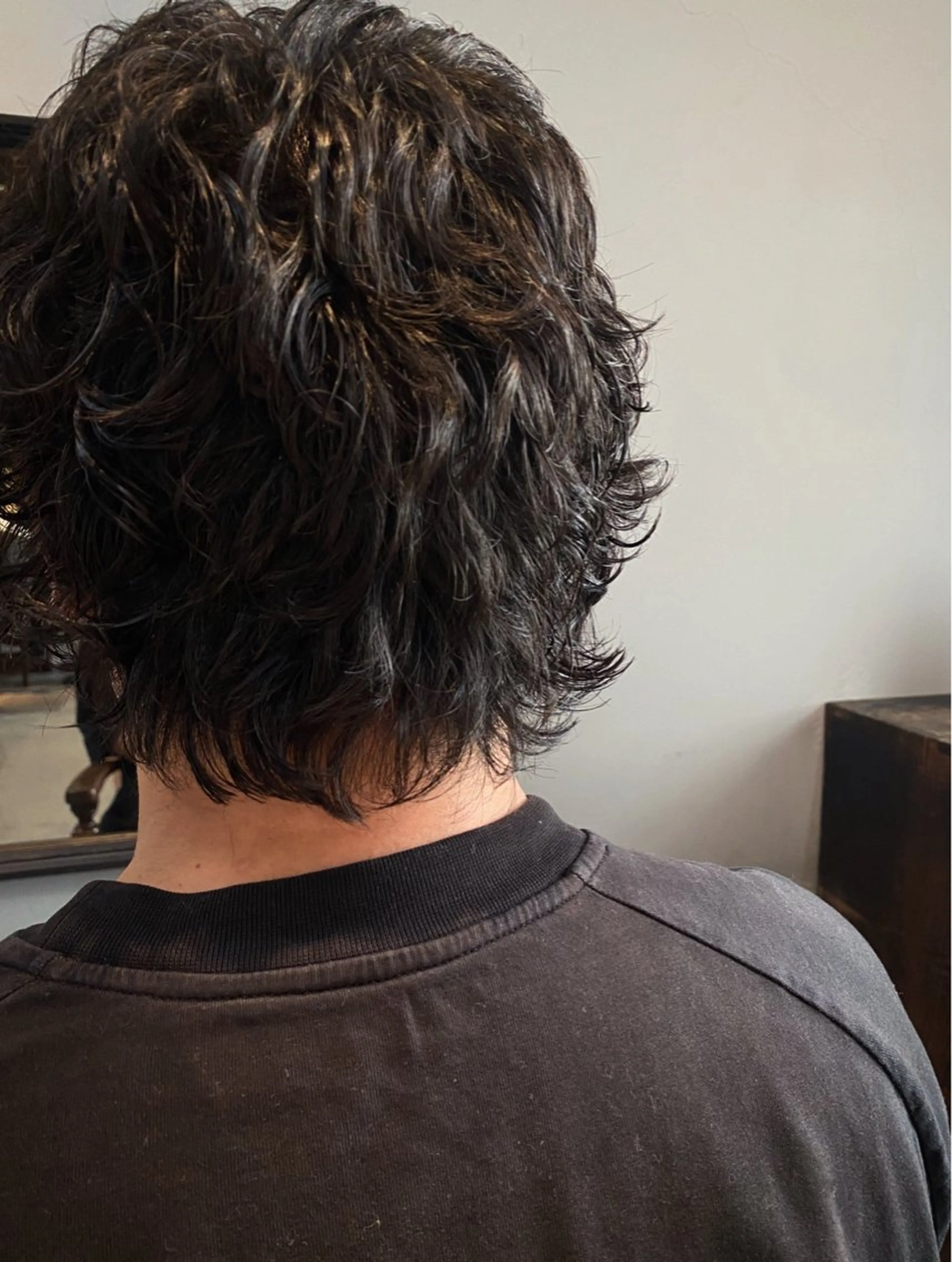 ショート パーマ カット パーマ トリートメント 今泉 颯太/room3のヘアスタイル