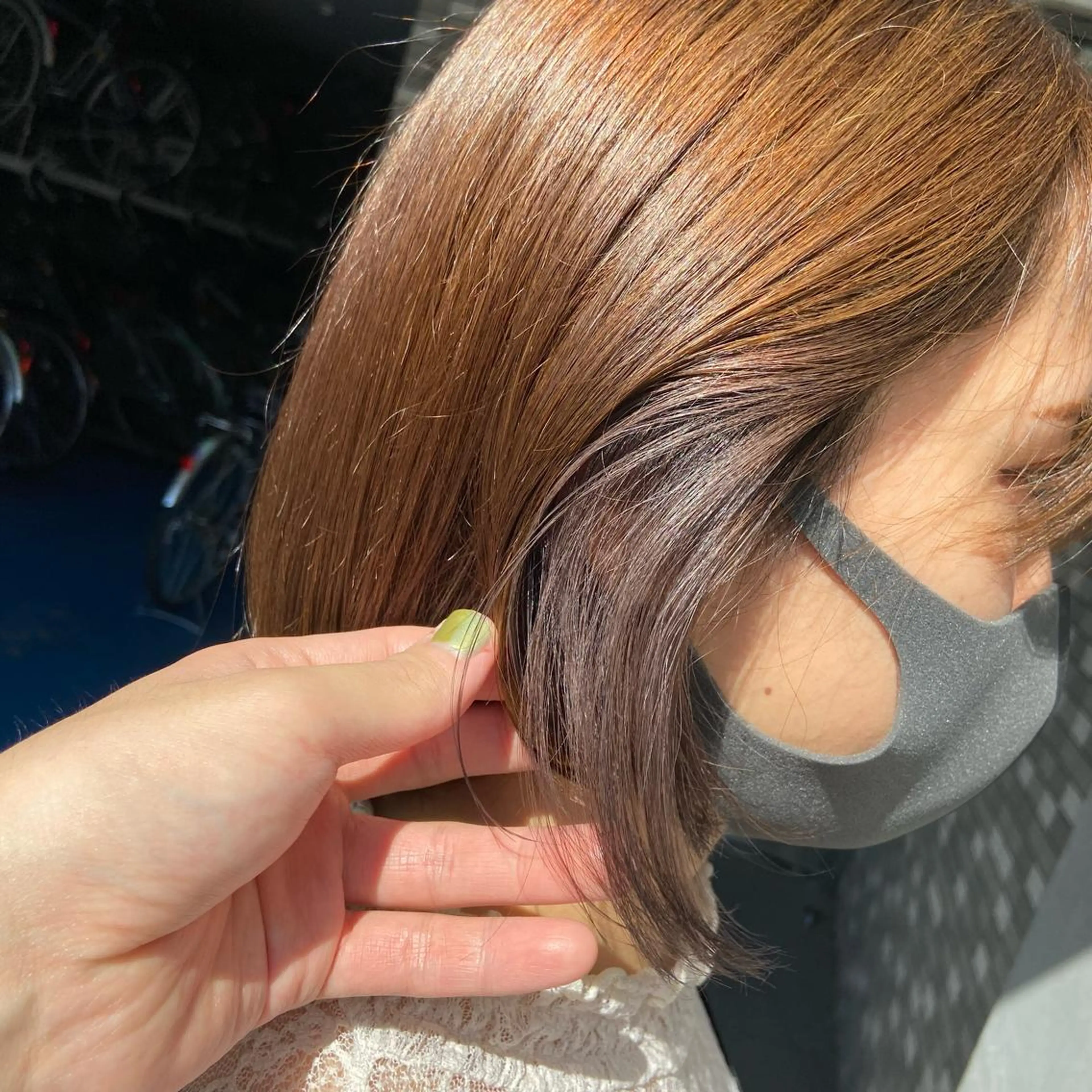 ショート カラー インナーカラー カット ヘアカラー インナーカラー指名 No.1菊池柊真のヘアスタイル