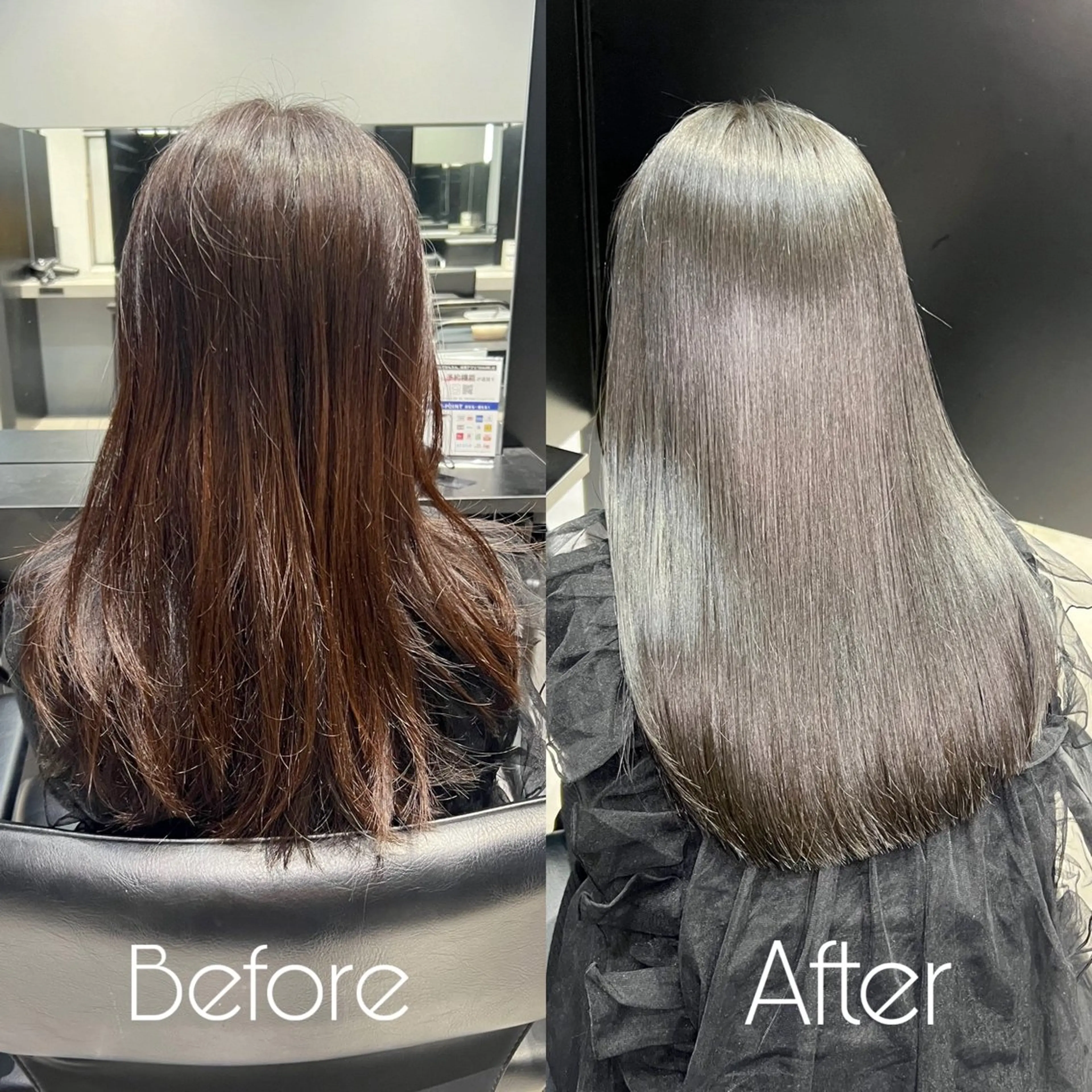 セミロング カラー カット ヘアカラー トリートメント kimika🥑 メンズ/髪質改善のヘアスタイル