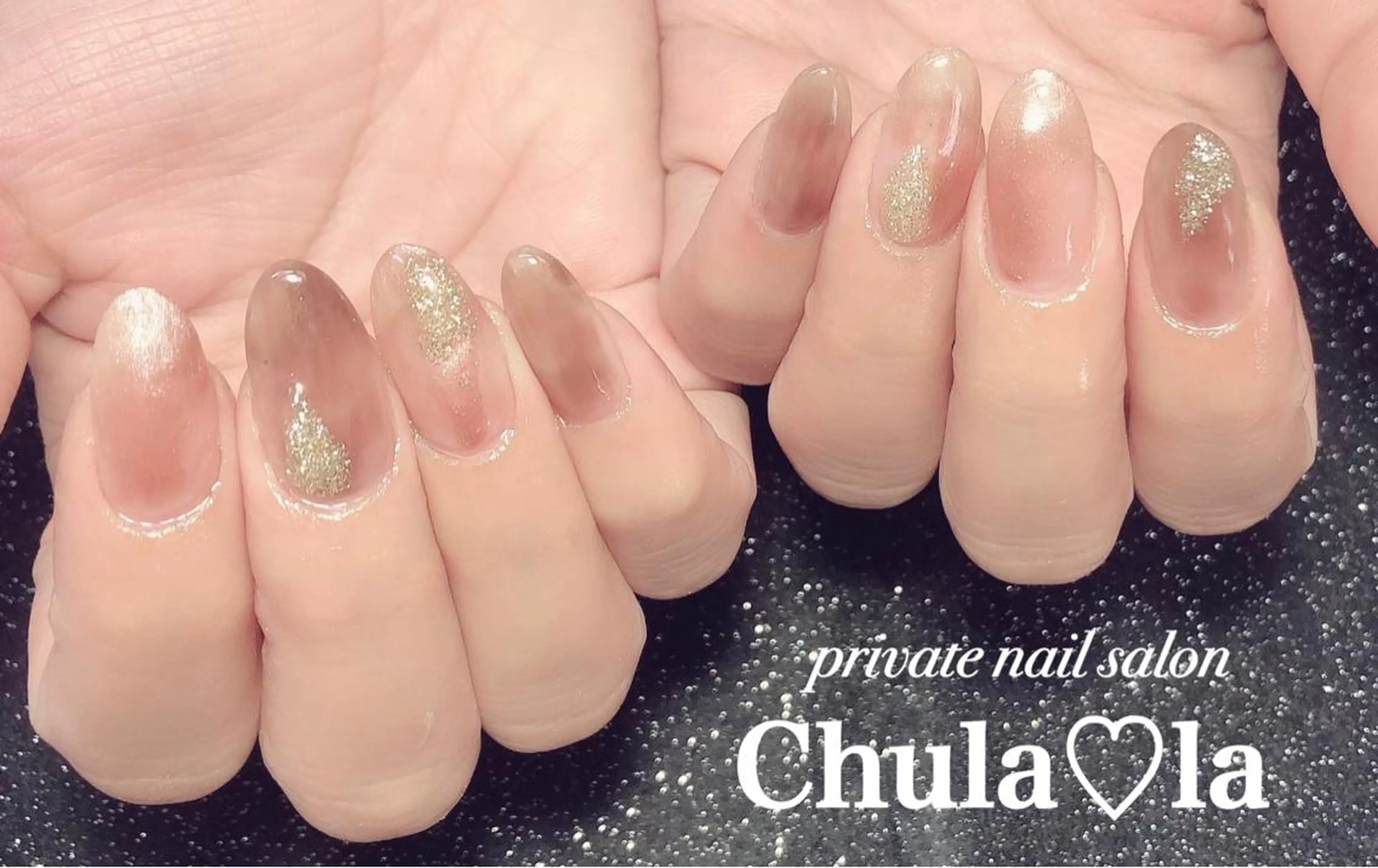 ネイル ニュアンスネイル ハンドネイル Chula♡la 豊見城市高安のネイルデザイン