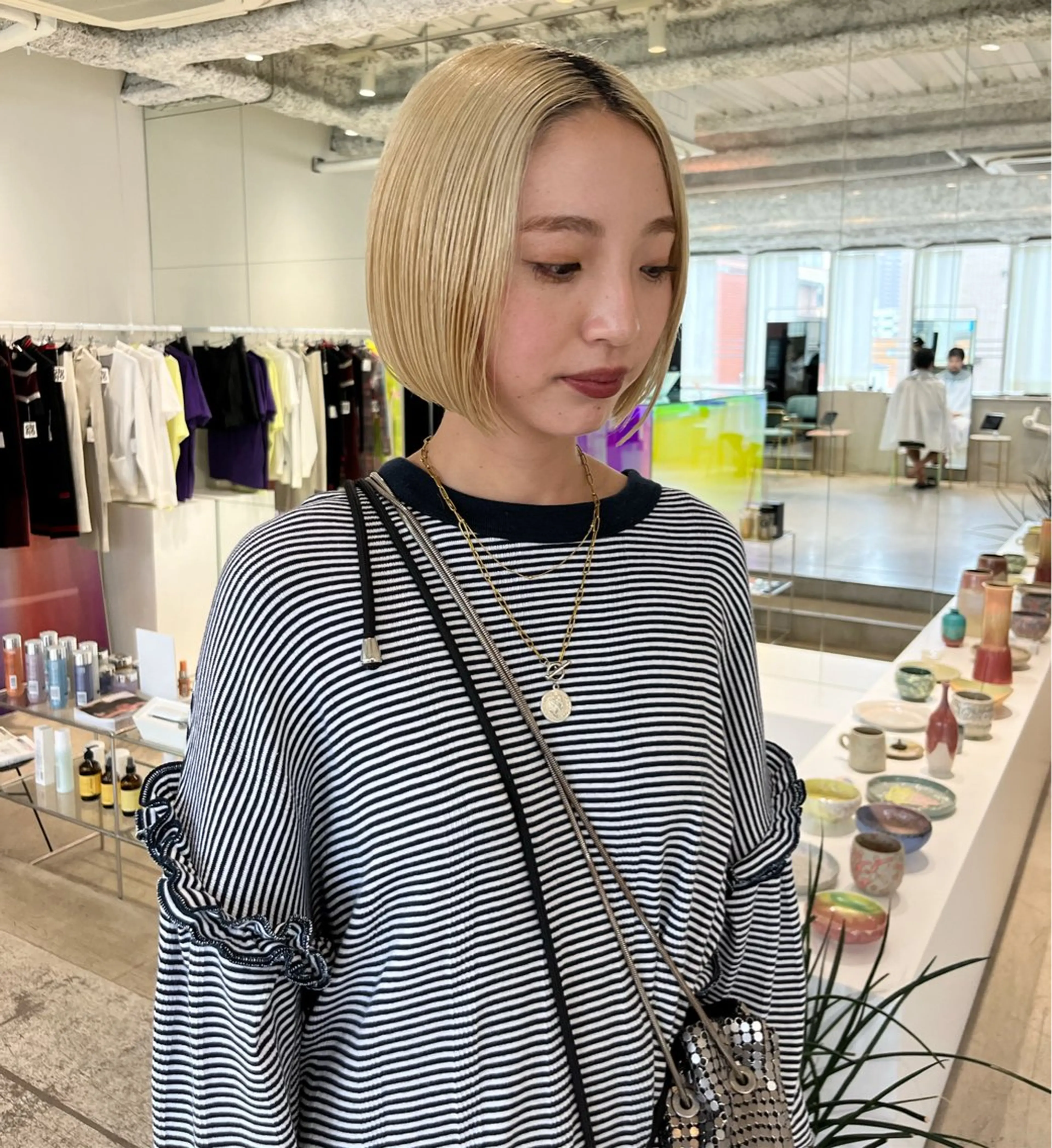 ミディアム ANY/ Nanaのヘアスタイル