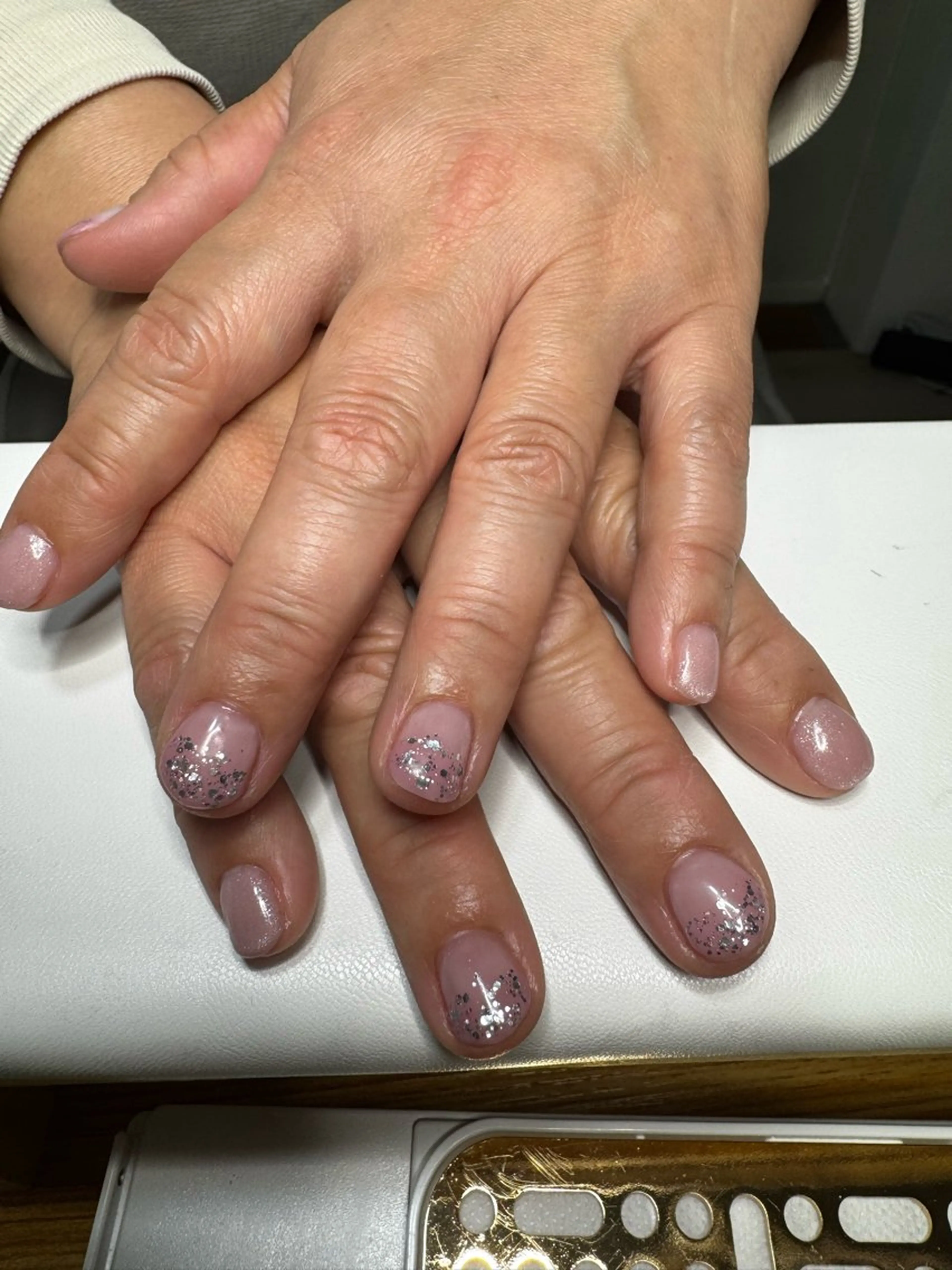 グラデーション、ラメグラ(オフなし)の写真