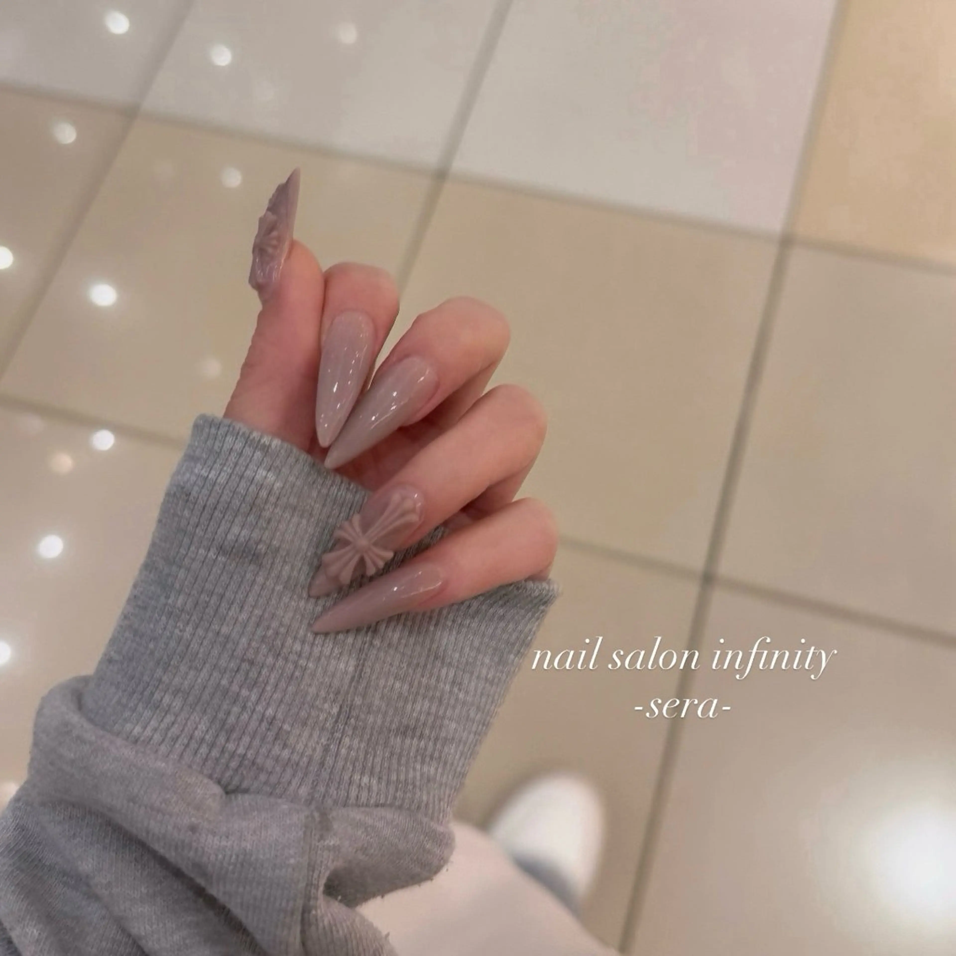 ネイル ハンドネイル nail×eyebrow salon infinity所属・infinity seraのネイルデザイン