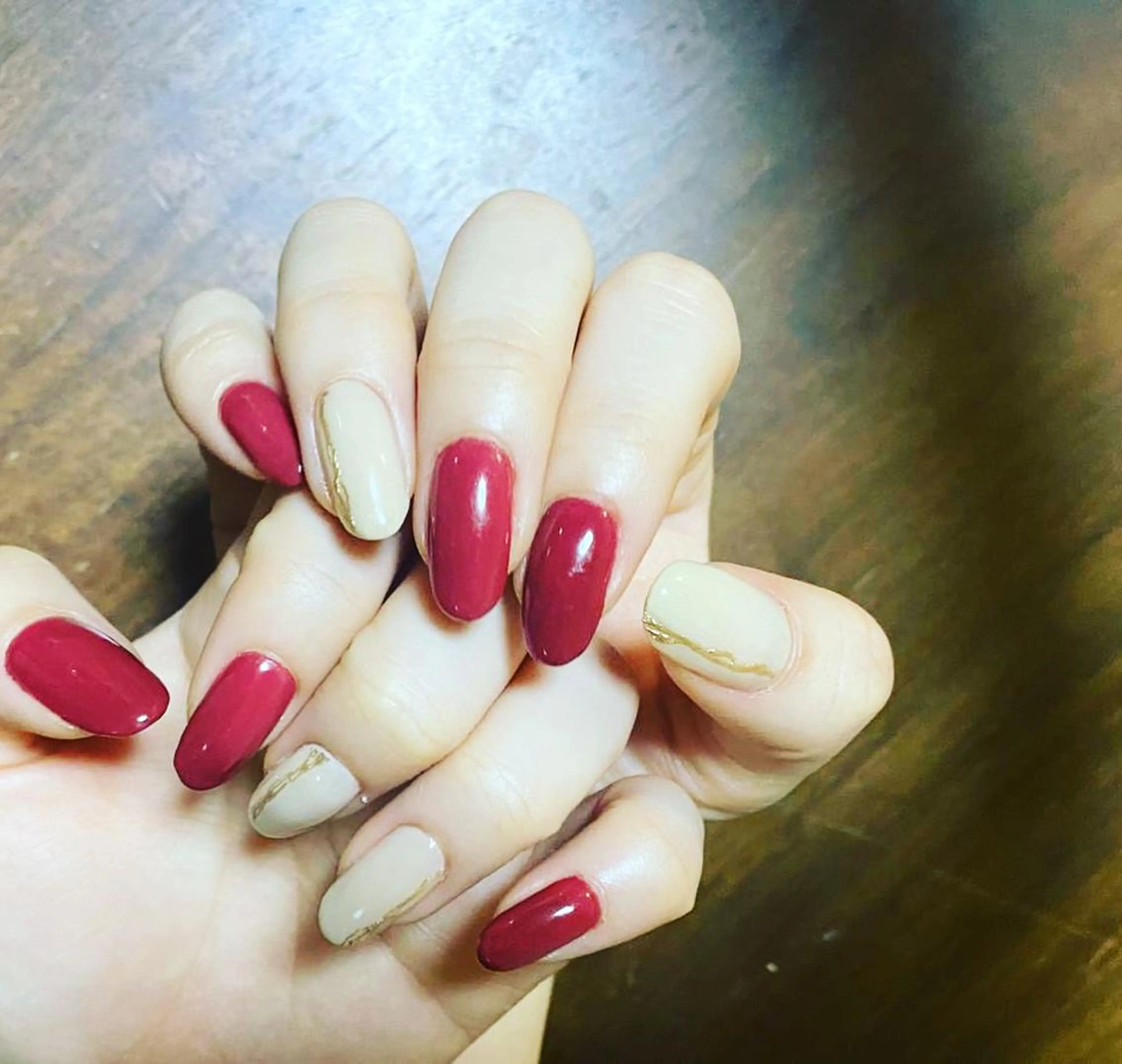 ネイル ハンドネイル 大家 小百合のネイルデザイン