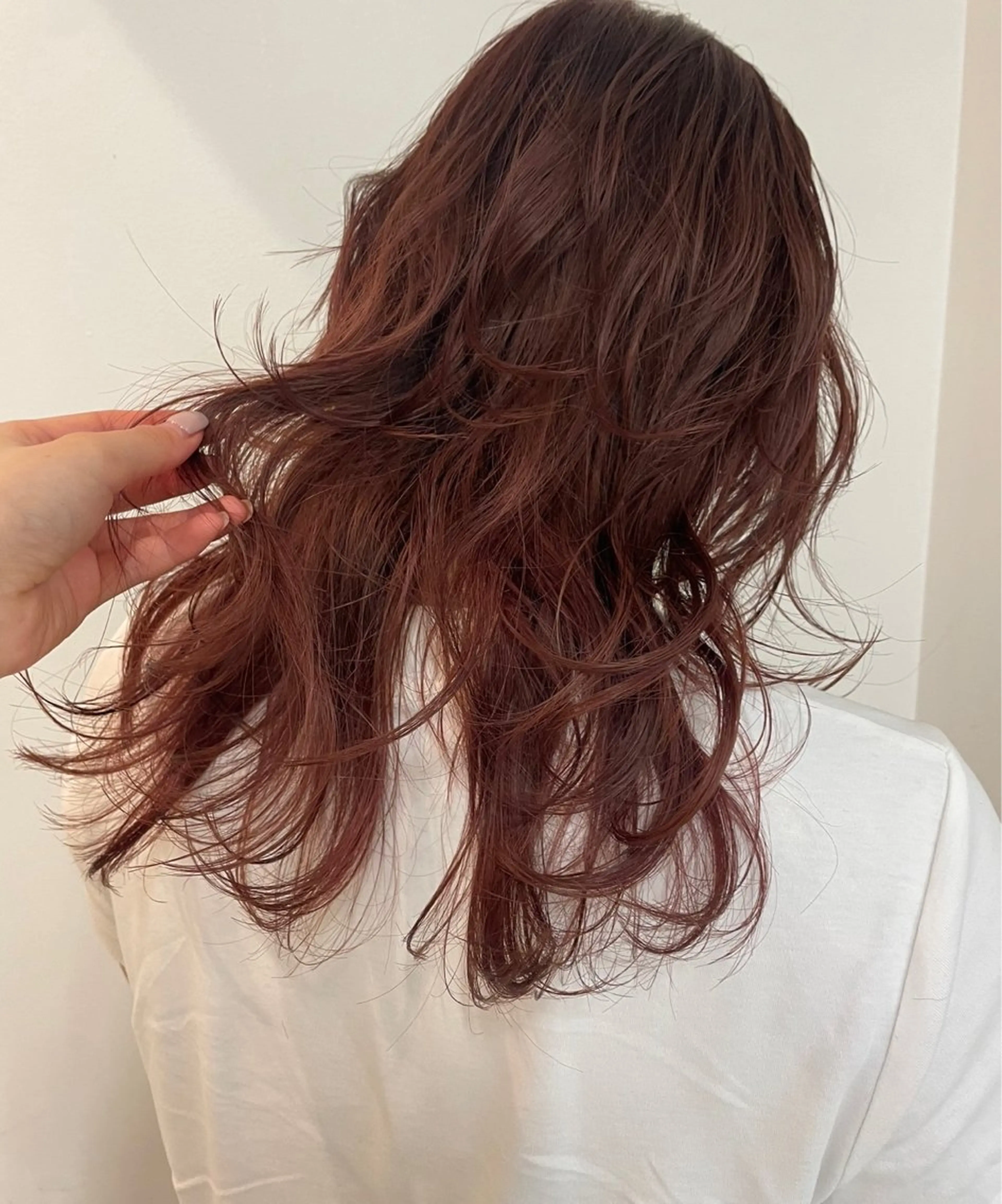 セミロング カラー カット ヘアカラー GO TODAY シェアサロン Flos店所属・耳つぼジュエリー 👂🏻🌸ayaのエステ・リラクイメージ