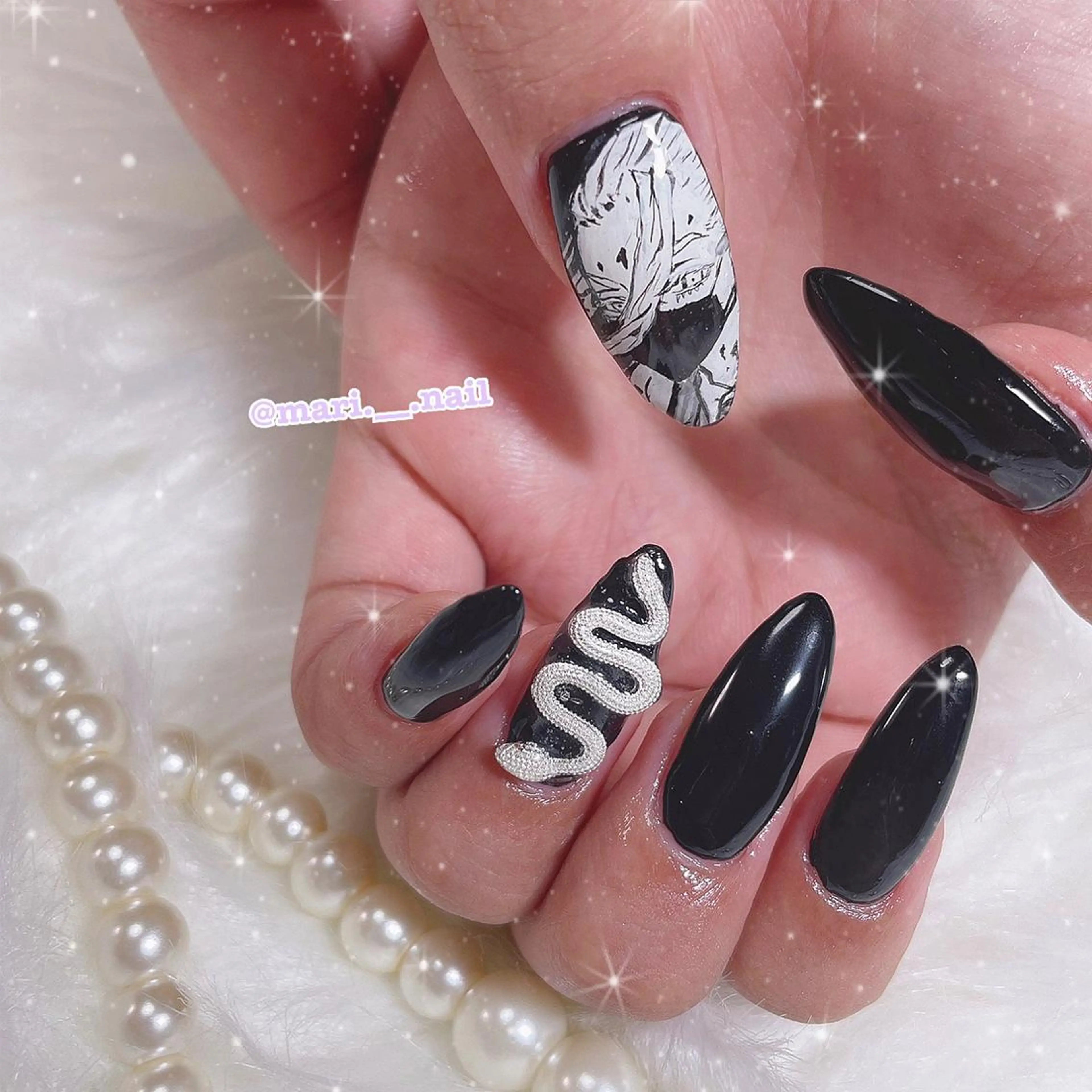 ネイル 🎀 Mayu 🎀痛ネイルのネイルデザイン