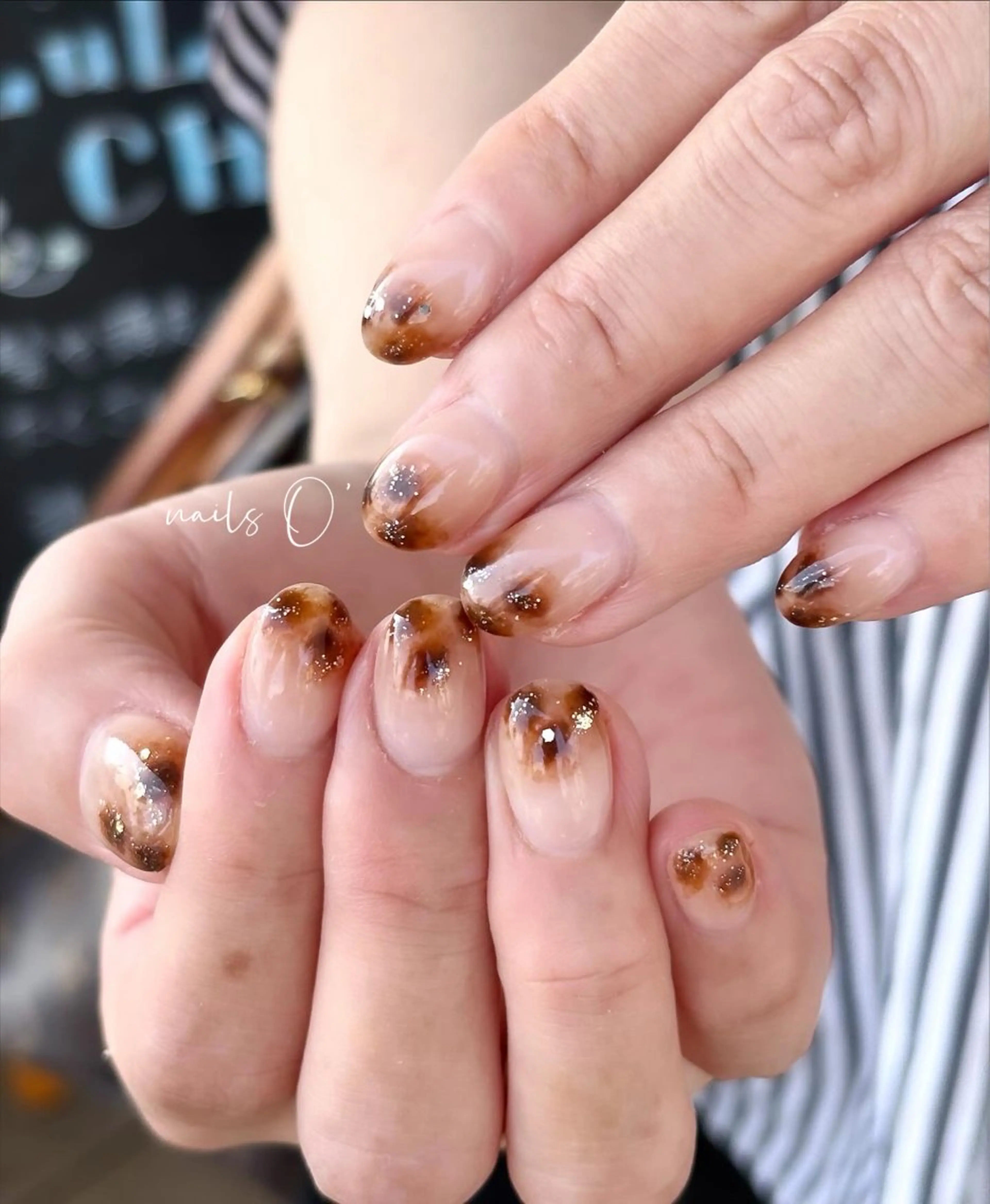 ネイル 大人可愛いネイル🎗 Hinaのネイルデザイン