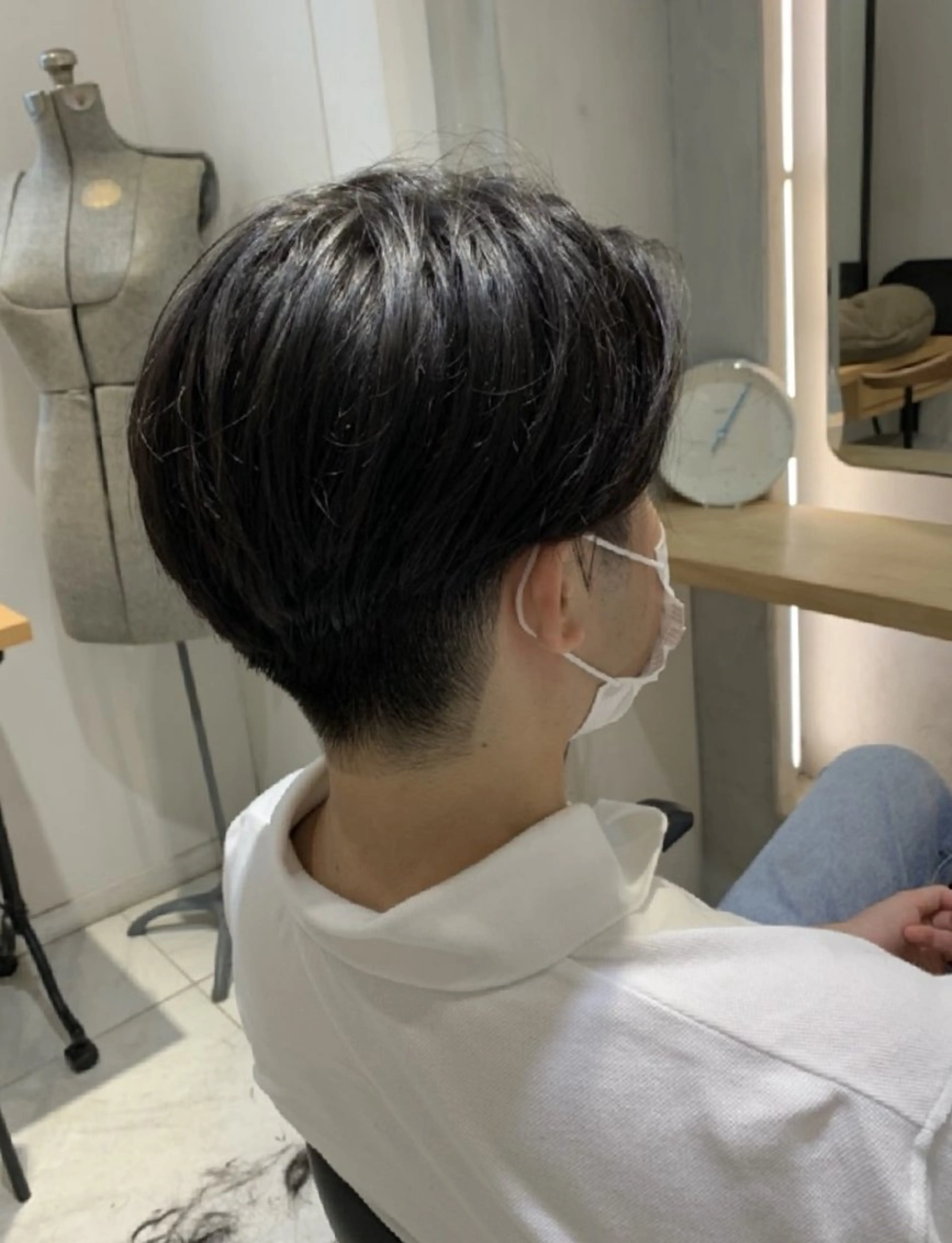 【メンズ限定❄】カット➕パーマ落とし➕トリートメント➕ヘアセット⚠️詳細を必ず確認ください🤲の写真