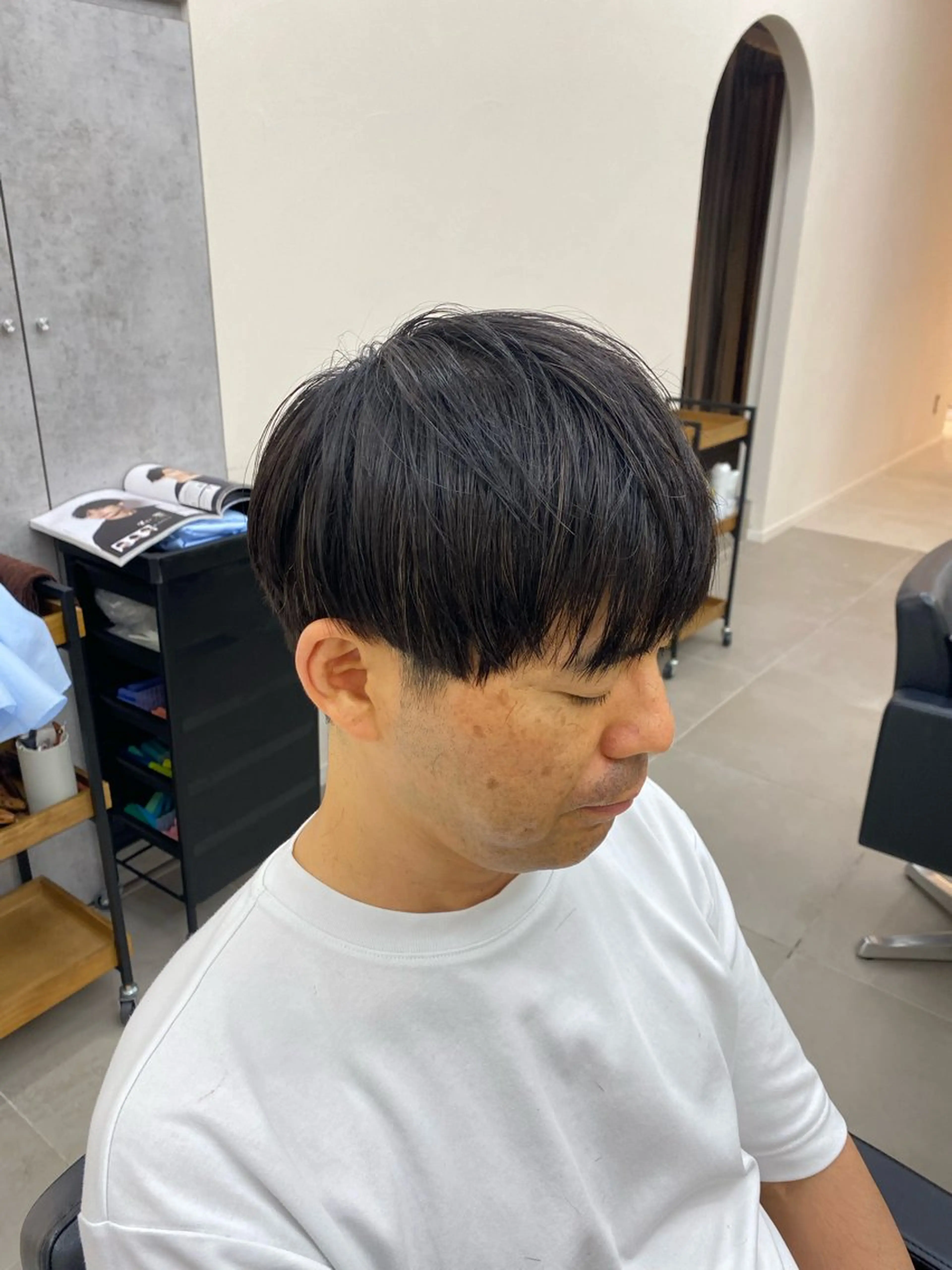 メンズ equri×SHISEIDO所属・下田 希/レディースカットのヘアスタイル