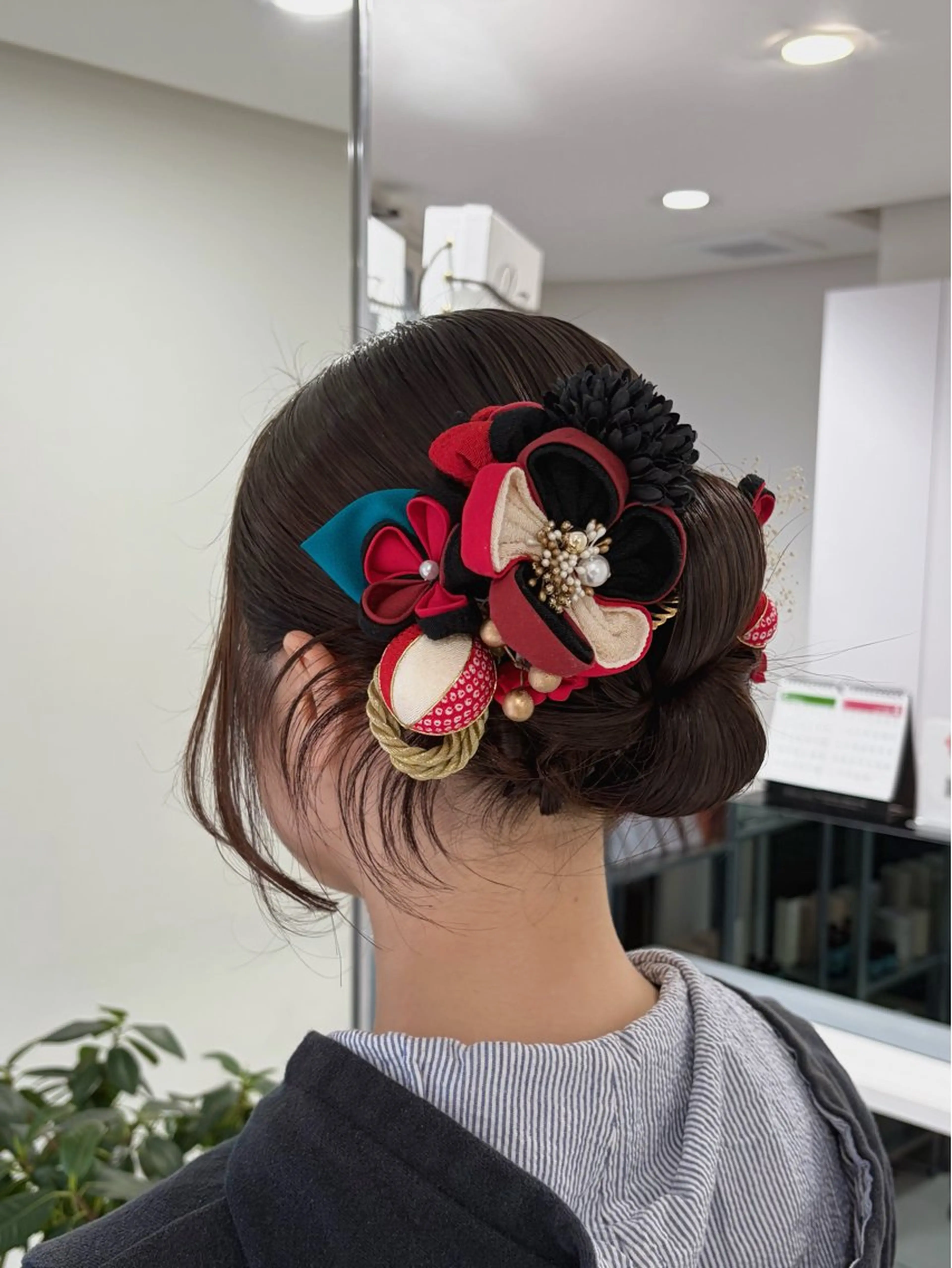 ロング 卒業式のヘアスタイル ヘアセット グレージュ/ベージュ /経堂/sana🌱のヘアスタイル