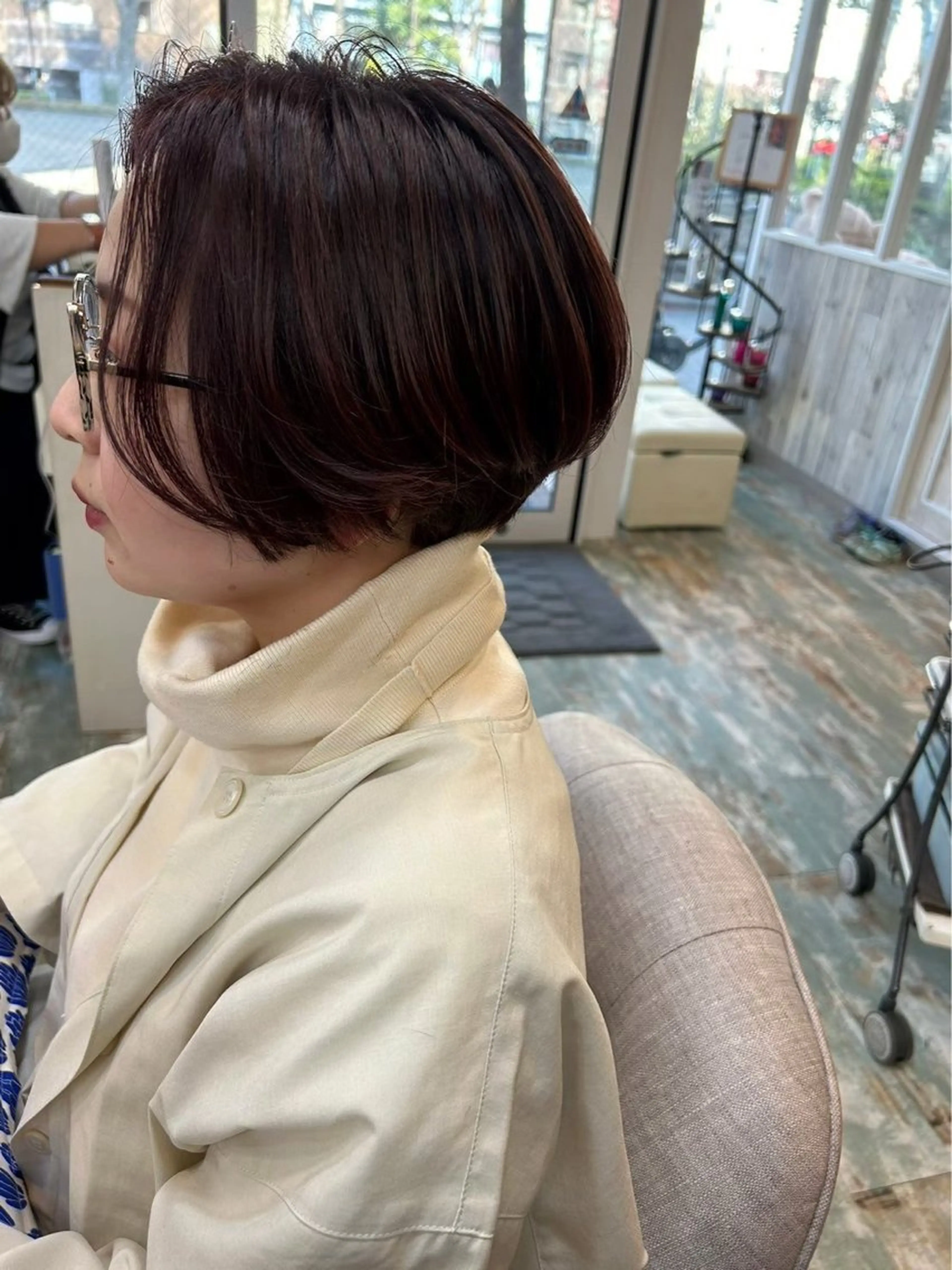 ショート albero🧸 🌳鈴木遥菜のヘアスタイル