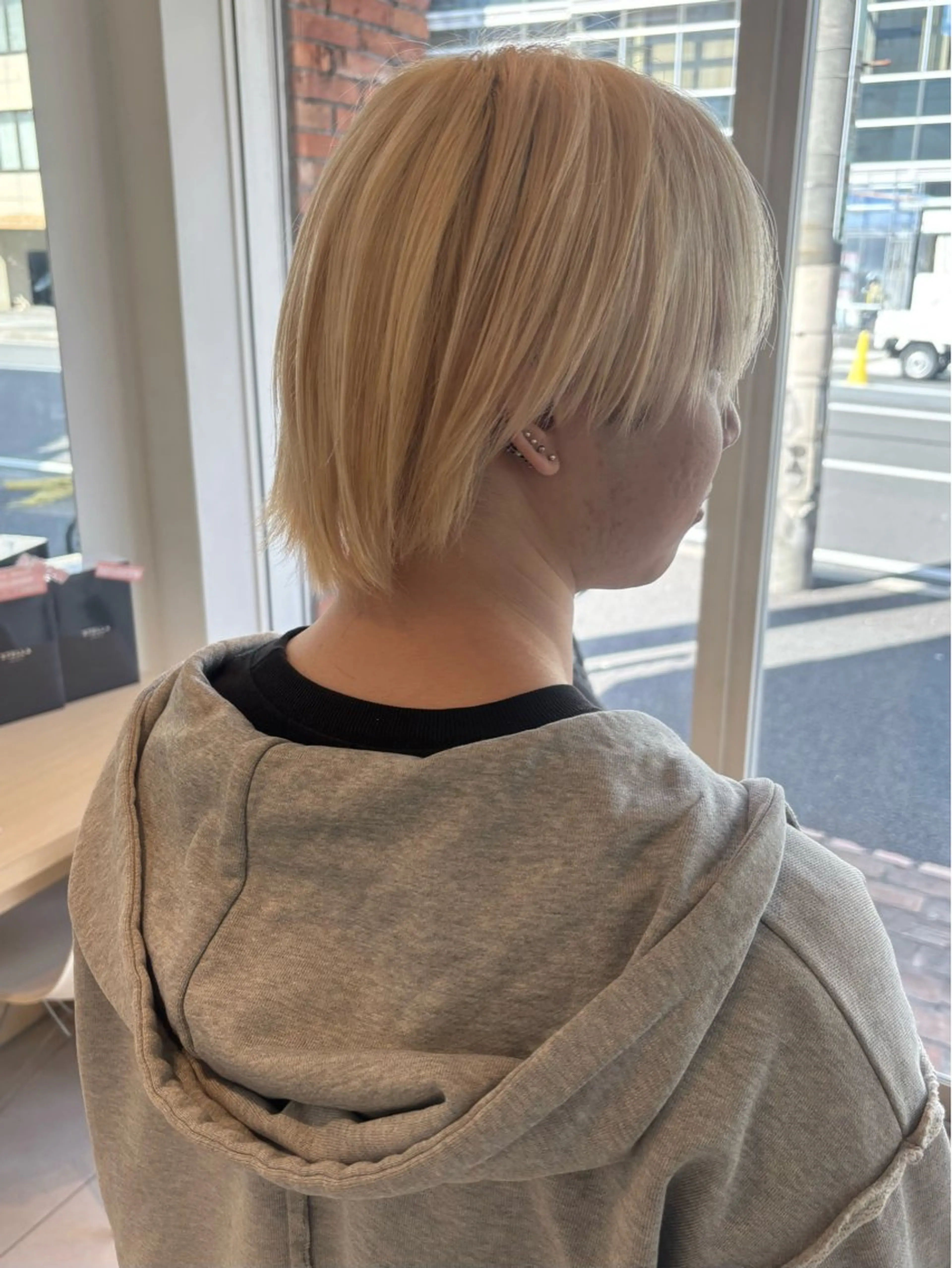 ショート ヘアカラー トリートメント 🦋森田さち /ハイトーン🦋のヘアスタイル