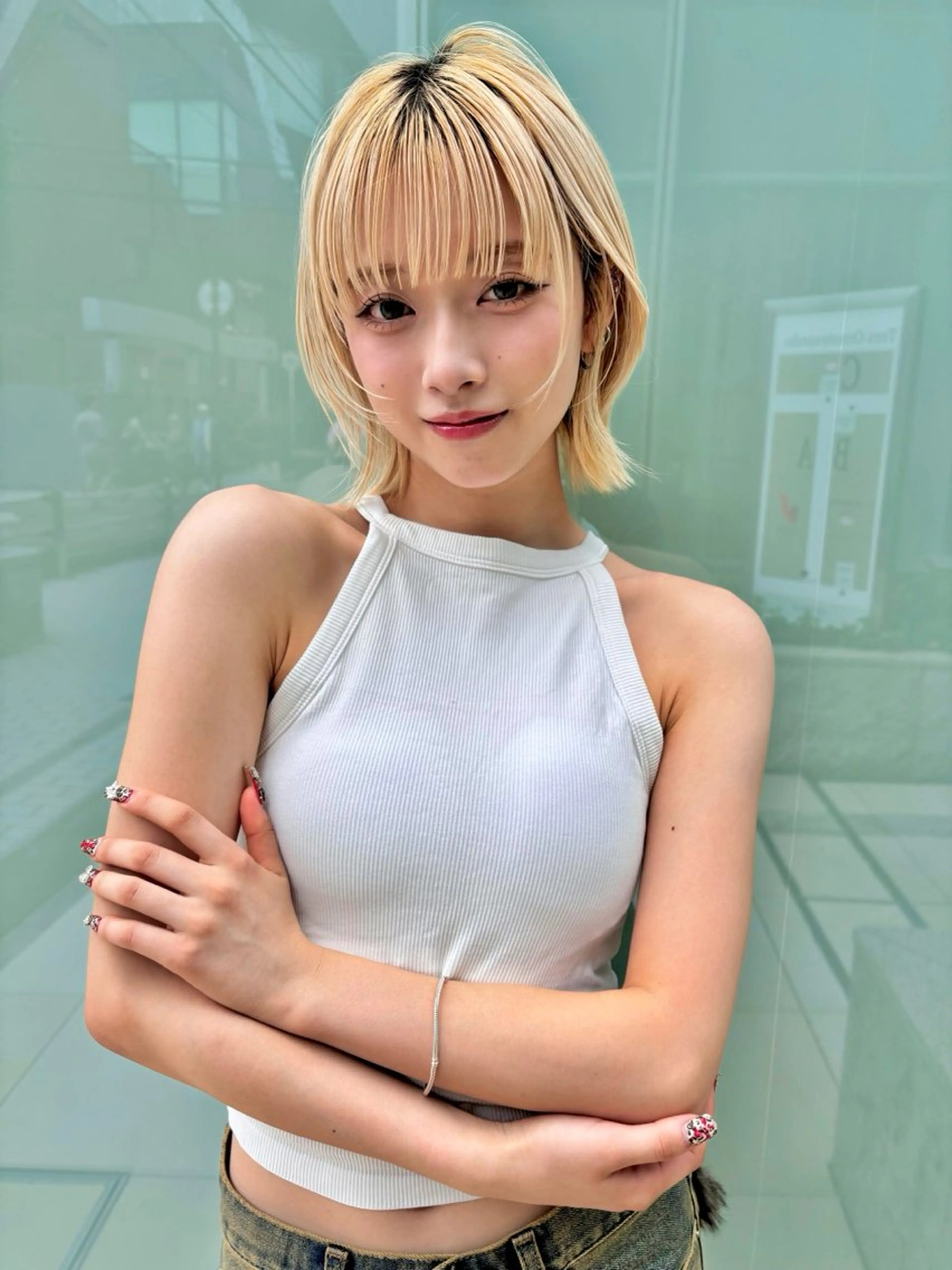 カラー green上野所属・🫧髪質改善🫧 当日予約⭕️のヘアスタイル