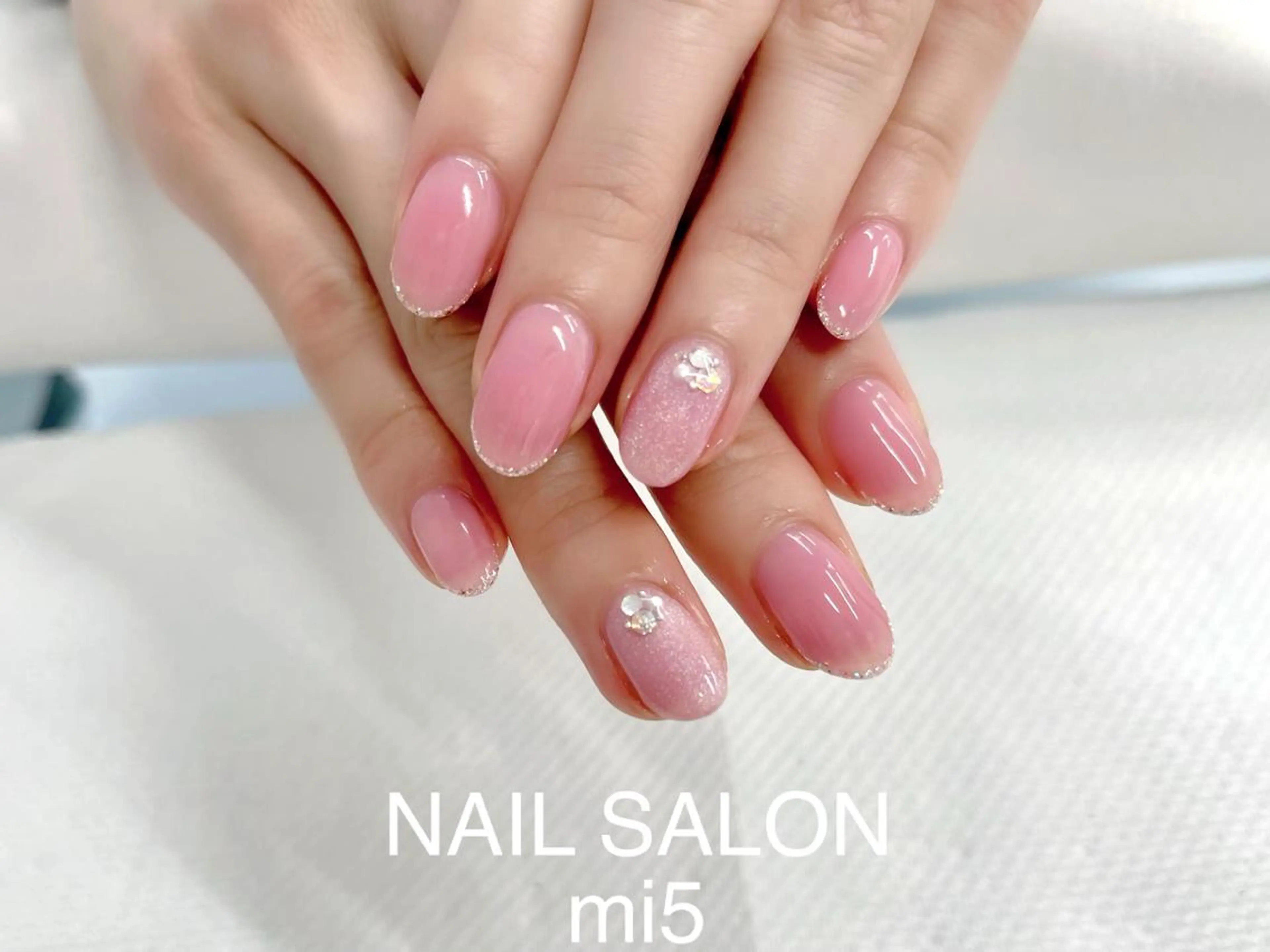 ネイル シンプルネイル NAIL SALON mi5／Momokoのネイルデザイン