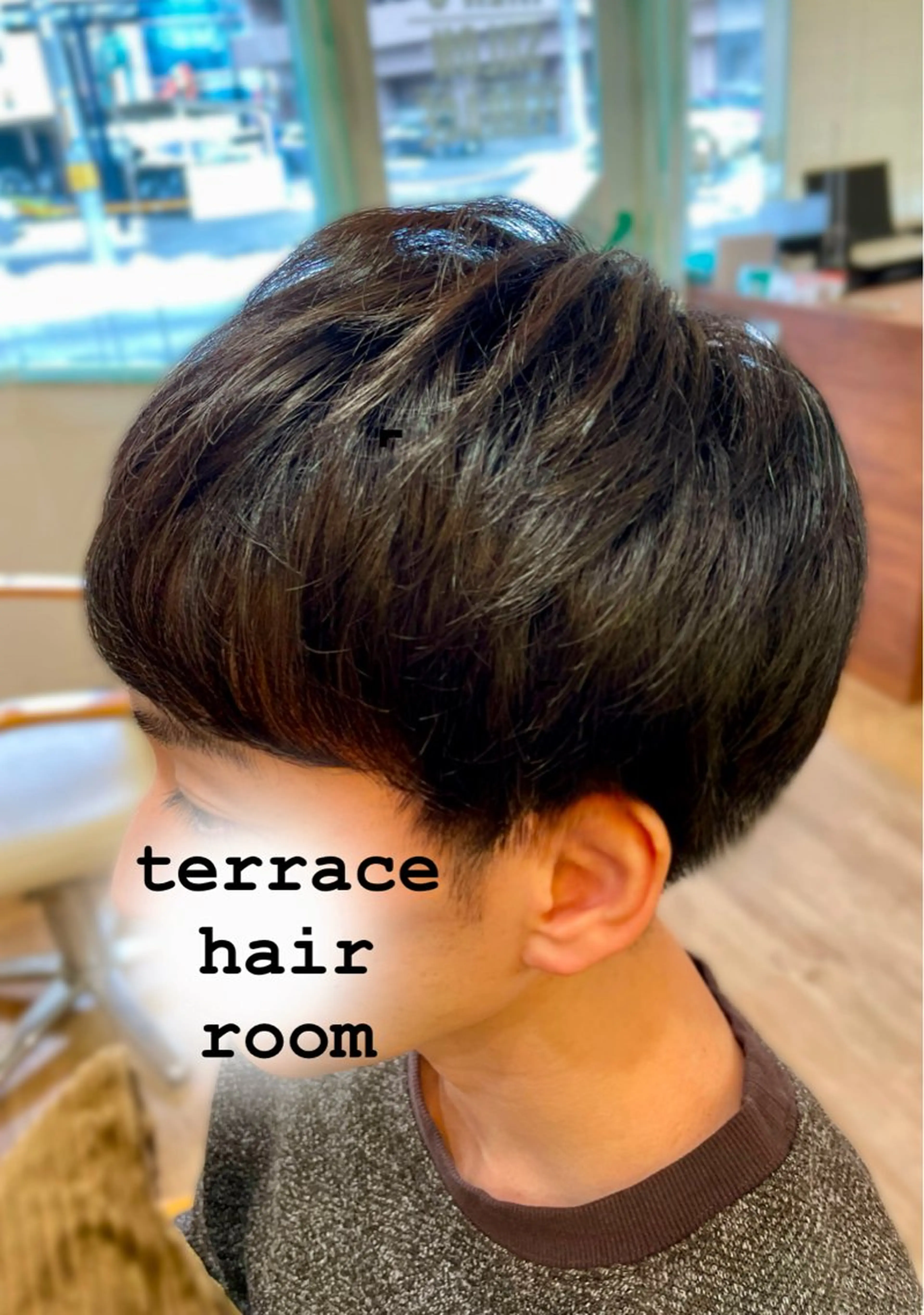 ショート パーマ メンズ メンズパーマ ニュアンスパーマ メンズサロンテラス所属・テラス 佐藤のヘアスタイル