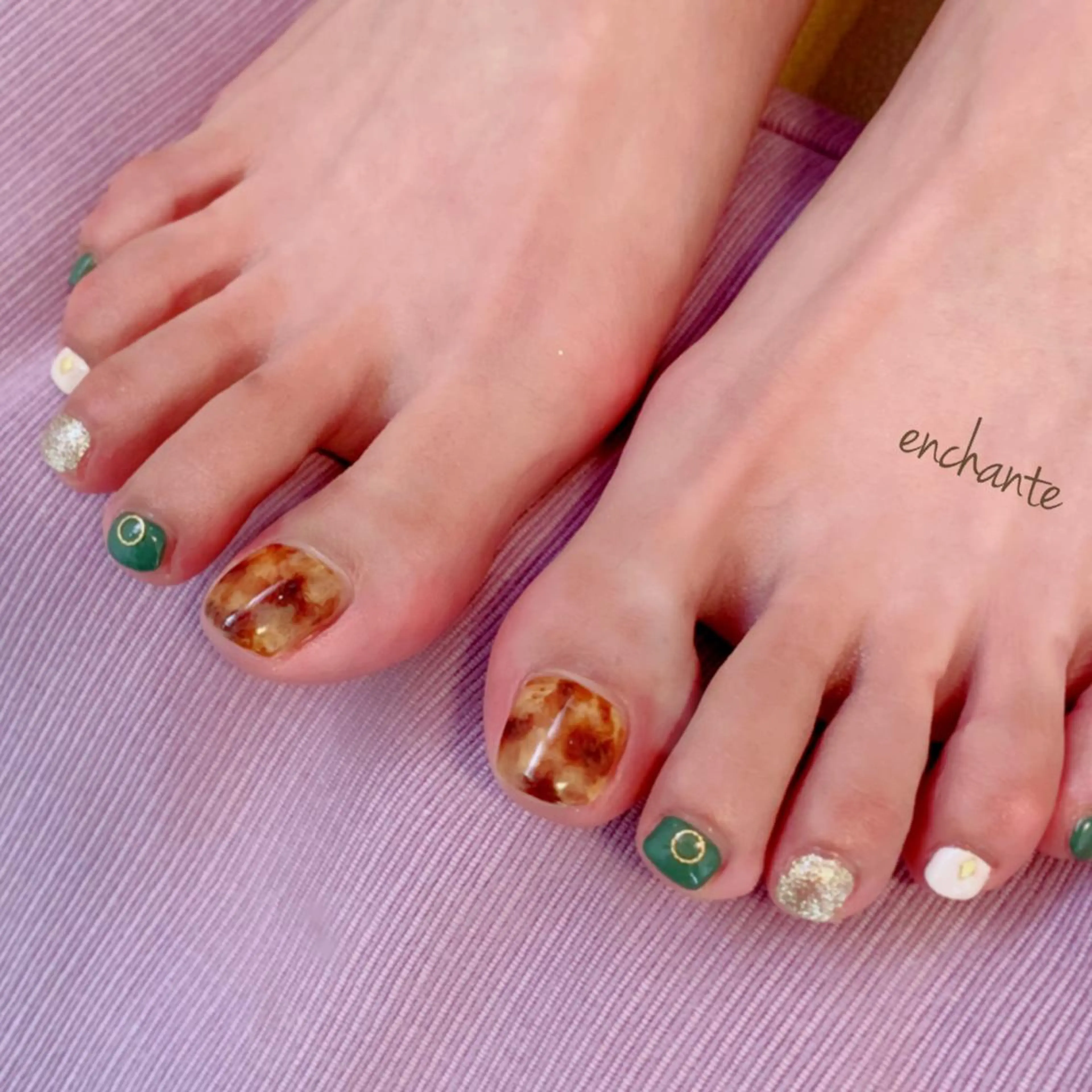 ネイル アンシャンテ所属・enchante 自由が丘のネイルデザイン