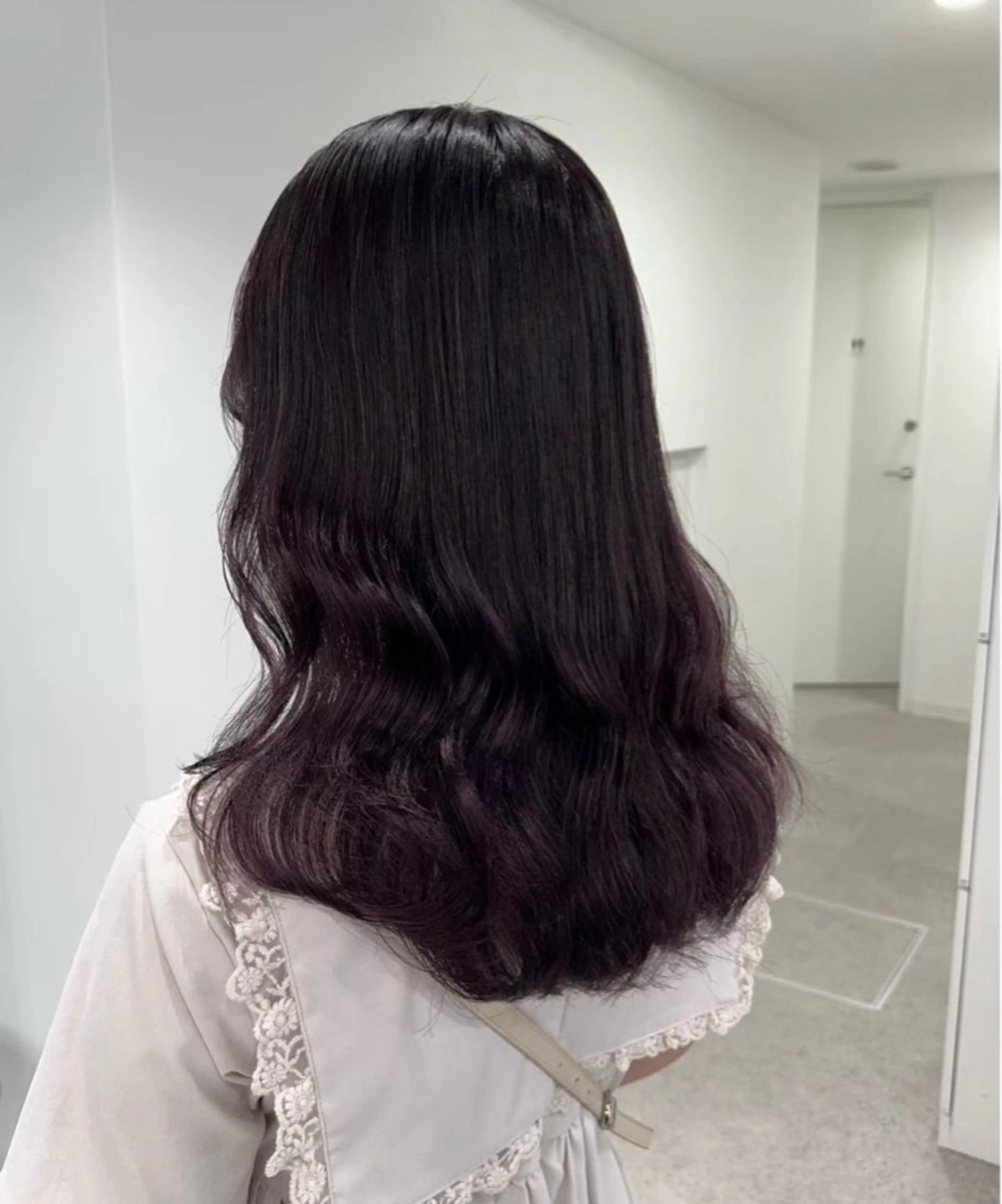 ロング ヘアカラー miku/ラベンダー 透明感カラー🪻❤︎のヘアスタイル