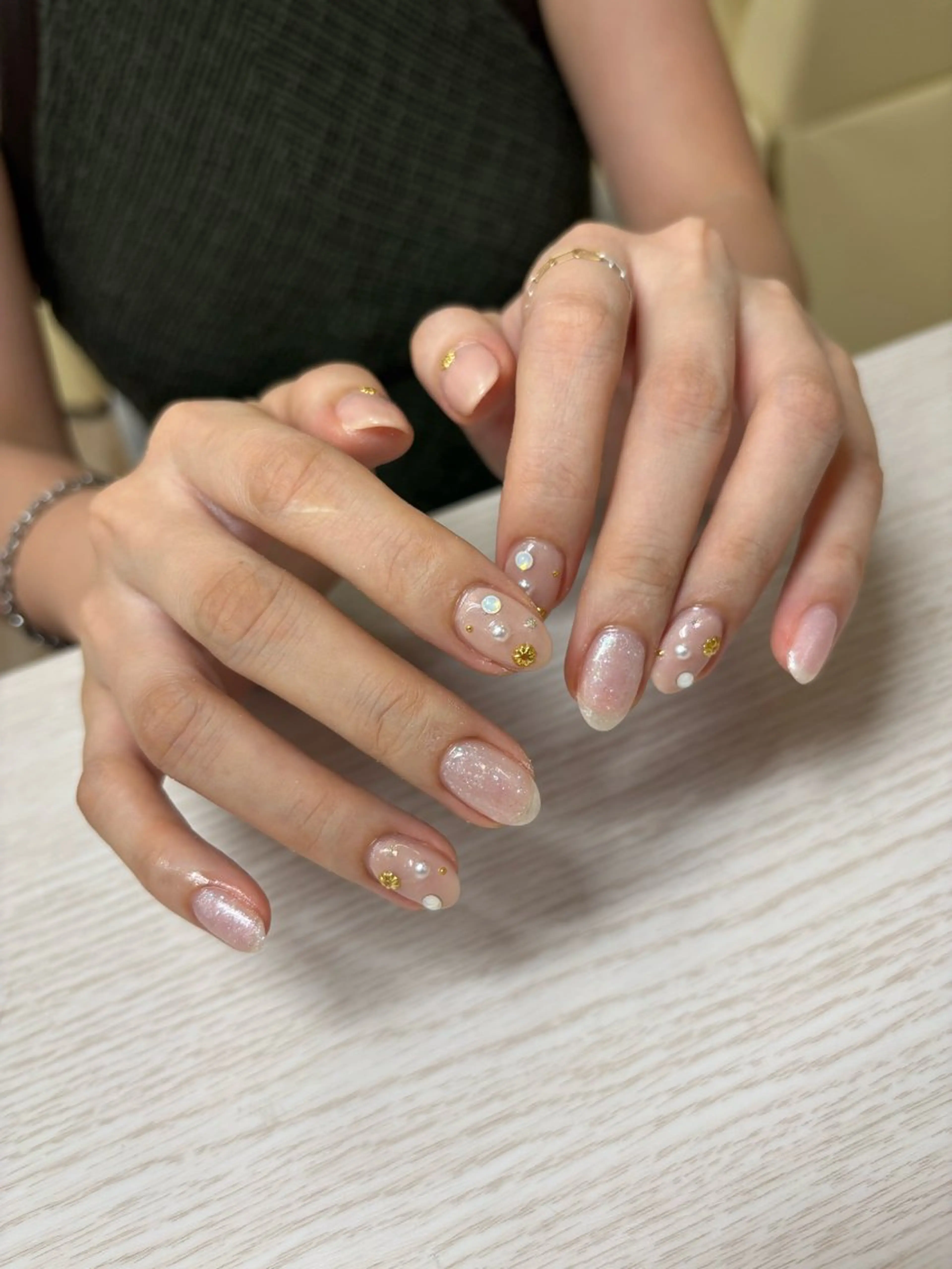 ネイル キラキラネイル ラメ(グリッター) TRU NAIL & EYE 蒲田店　【トゥルーネイル &アイ】所属・TRU りのあのネイルデザイン