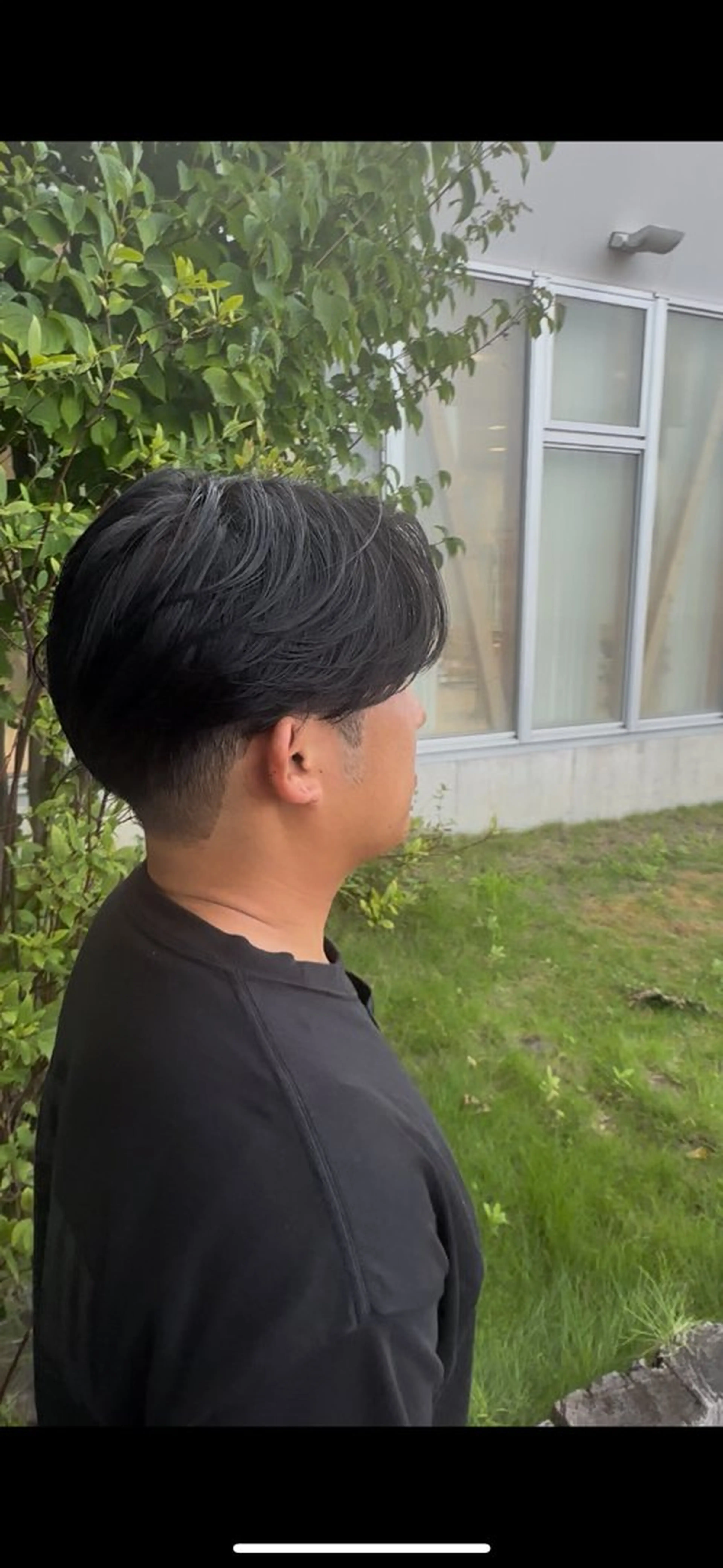 メンズ センターパート 古谷 俊樹のヘアスタイル