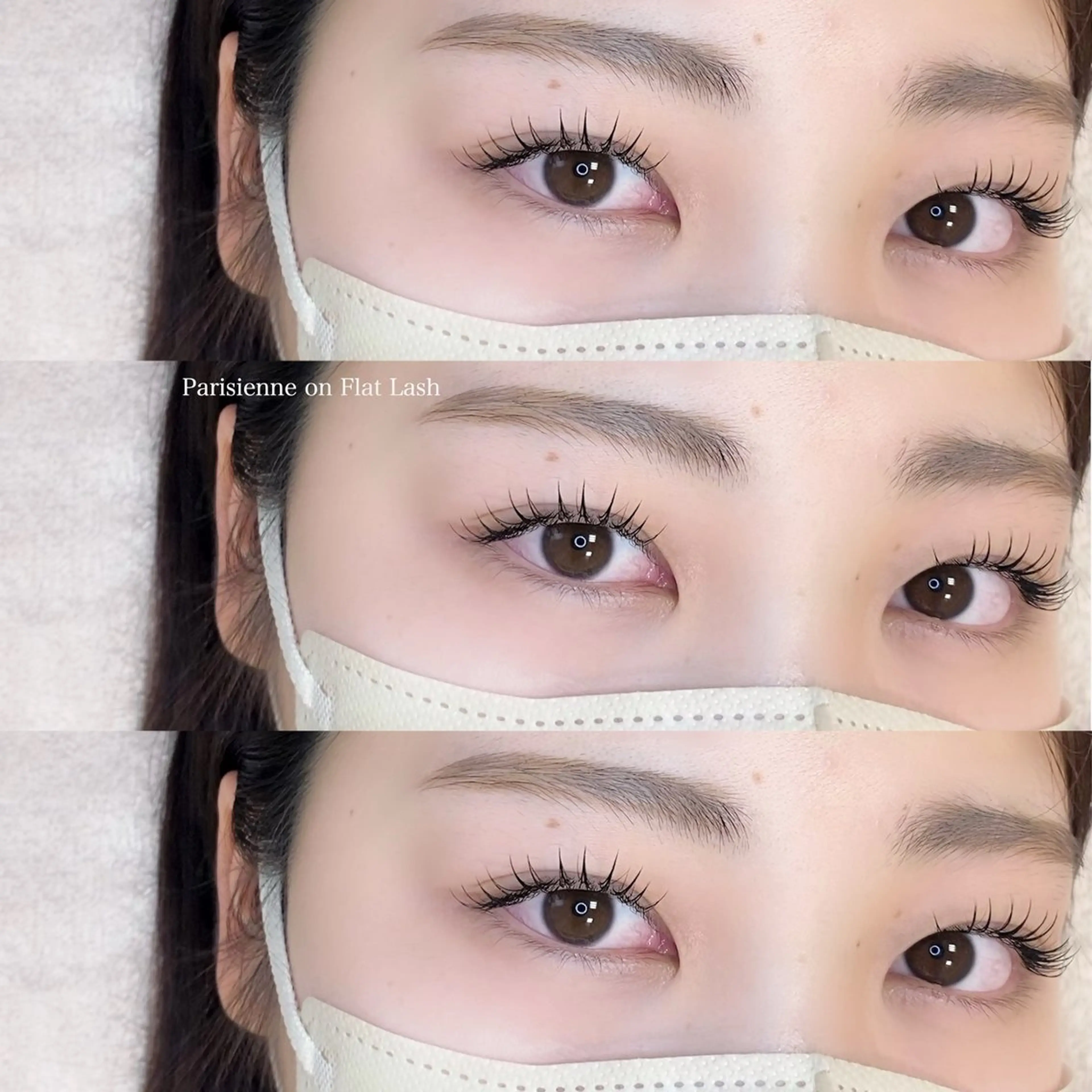 マツエク・マツパ 束感まつ毛 韓国風マツエク ナチュラル パリジェンヌラッシュリフト まつげパーマ マツパ viviAiles ♡⃛ Ruiのマツエク・マツパデザイン