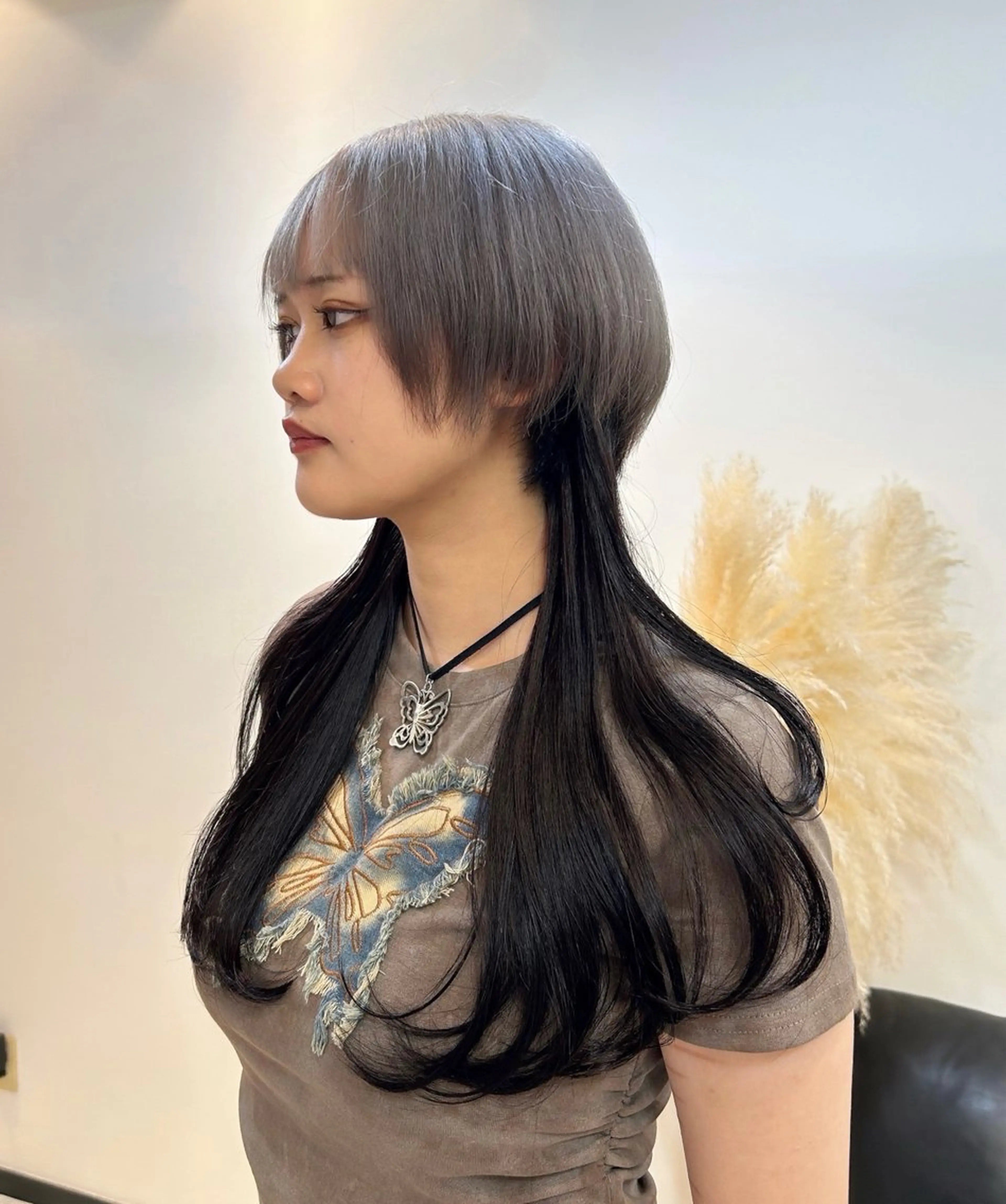 ロング カラー ヘアカラー トリートメント ANKH CROSS 🦋mako🦋のヘアスタイル