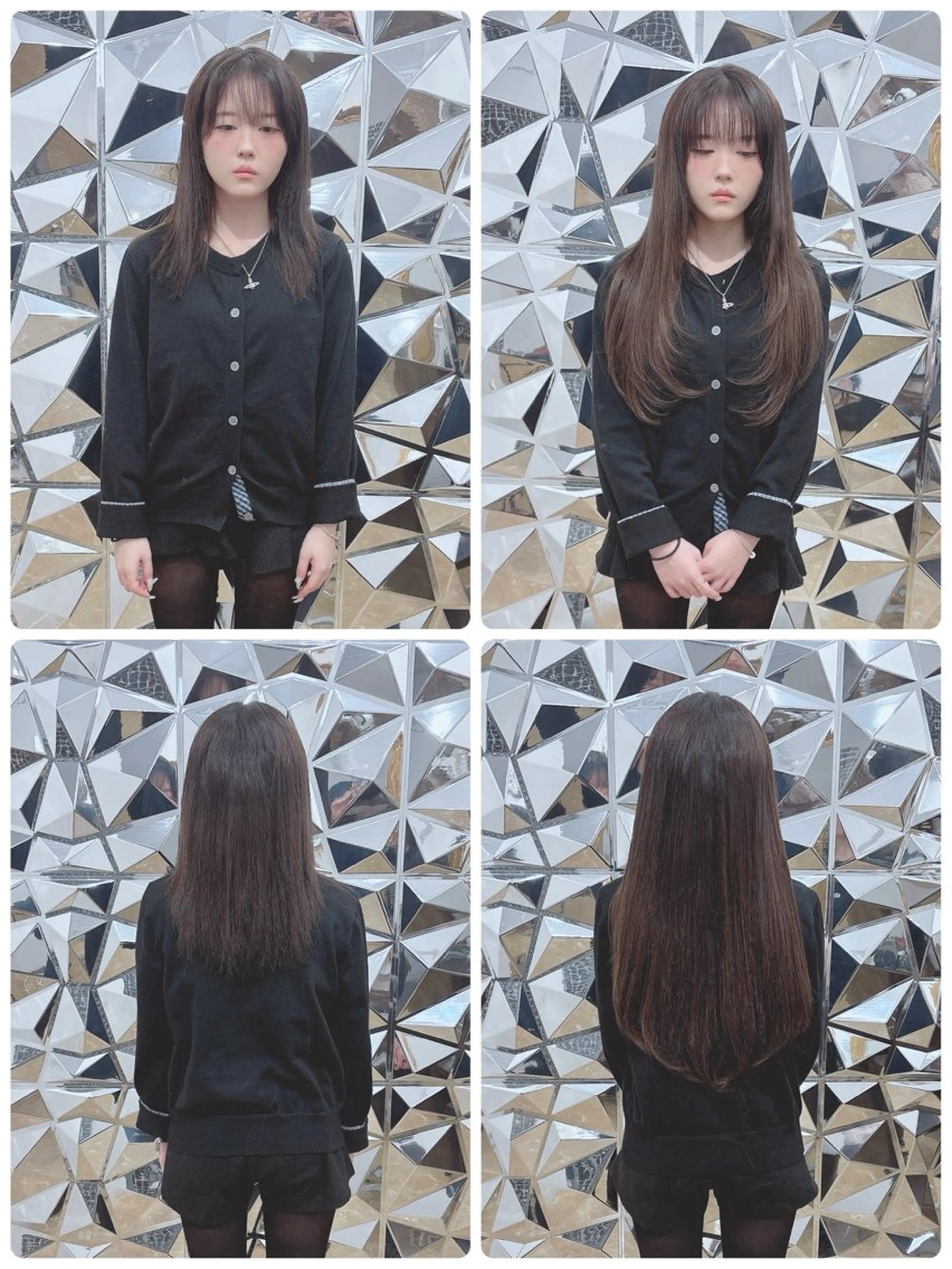 ロング カラー ヘアアレンジ シールエクステ バレイヤージュ ブリーチ ケアブリーチ ダブルカラー エクステ LIP 大阪本店 エクステ 堀谷和孝のヘアスタイル