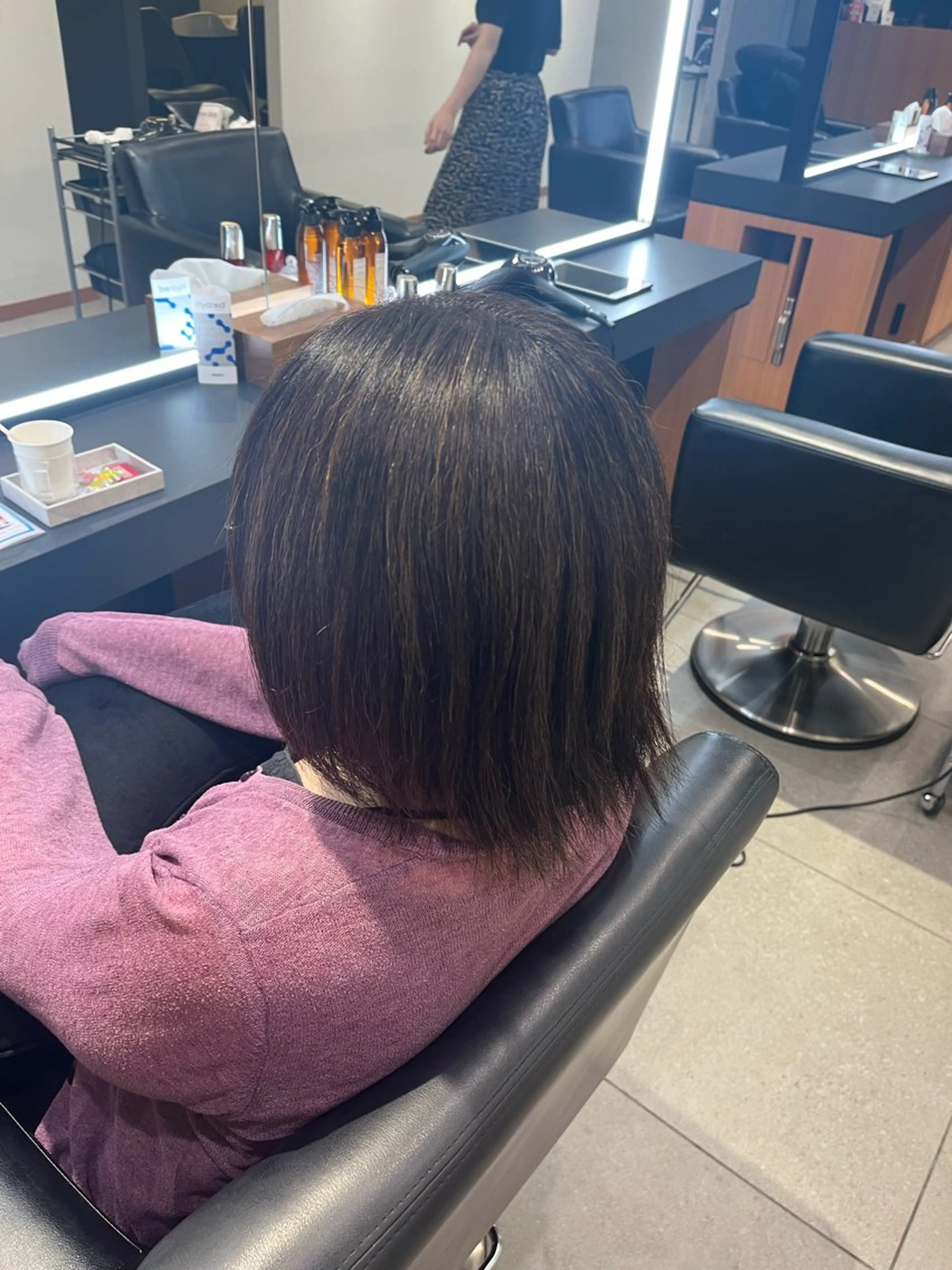 ショート カラー ブラウンカラー ERII /伏見・栄 カットモデル募集中!のヘアスタイル