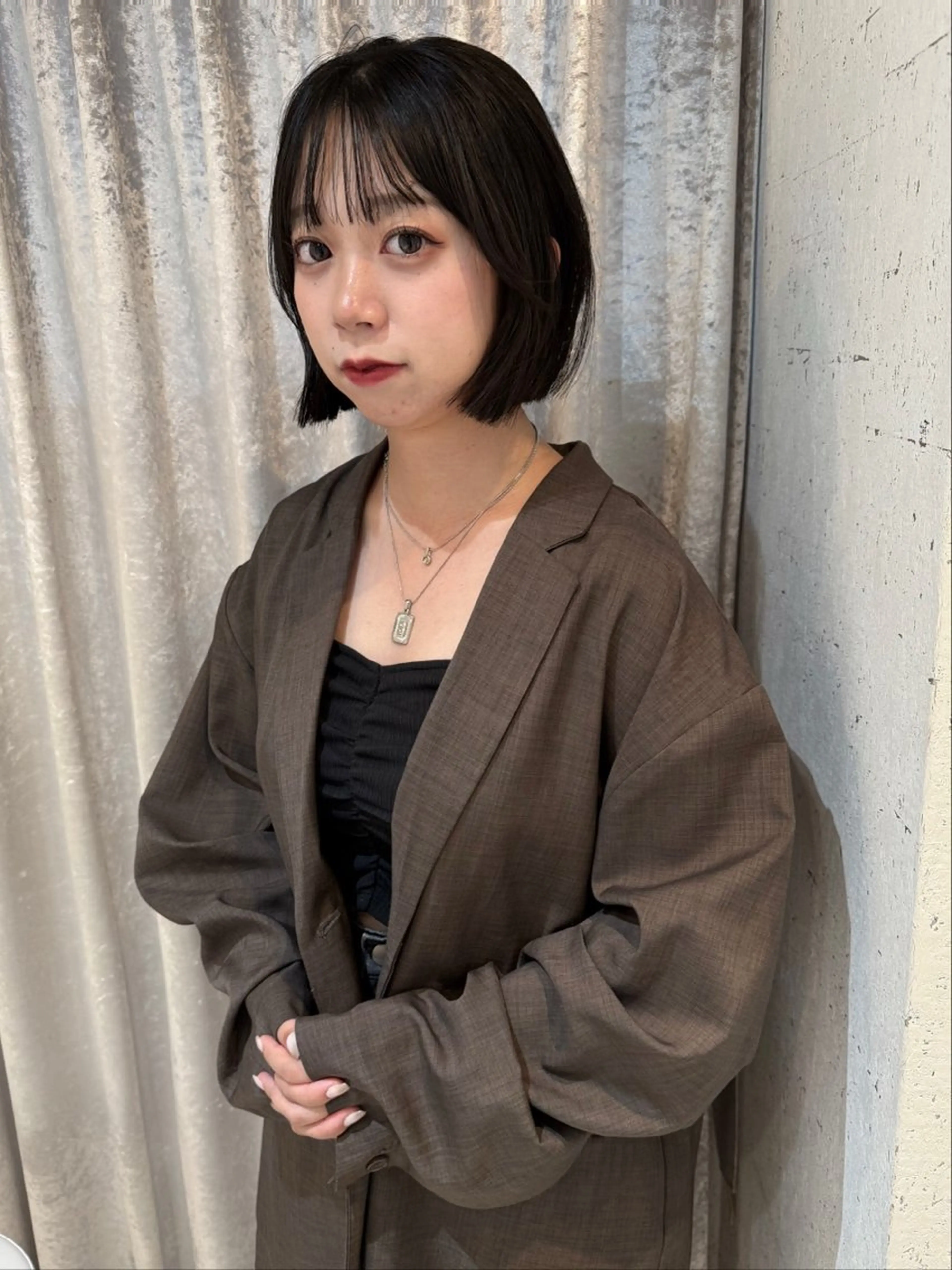 ショート カラー カット ヘアカラー 縮毛矯正 トリートメント mai / linoah˚✧のヘアスタイル