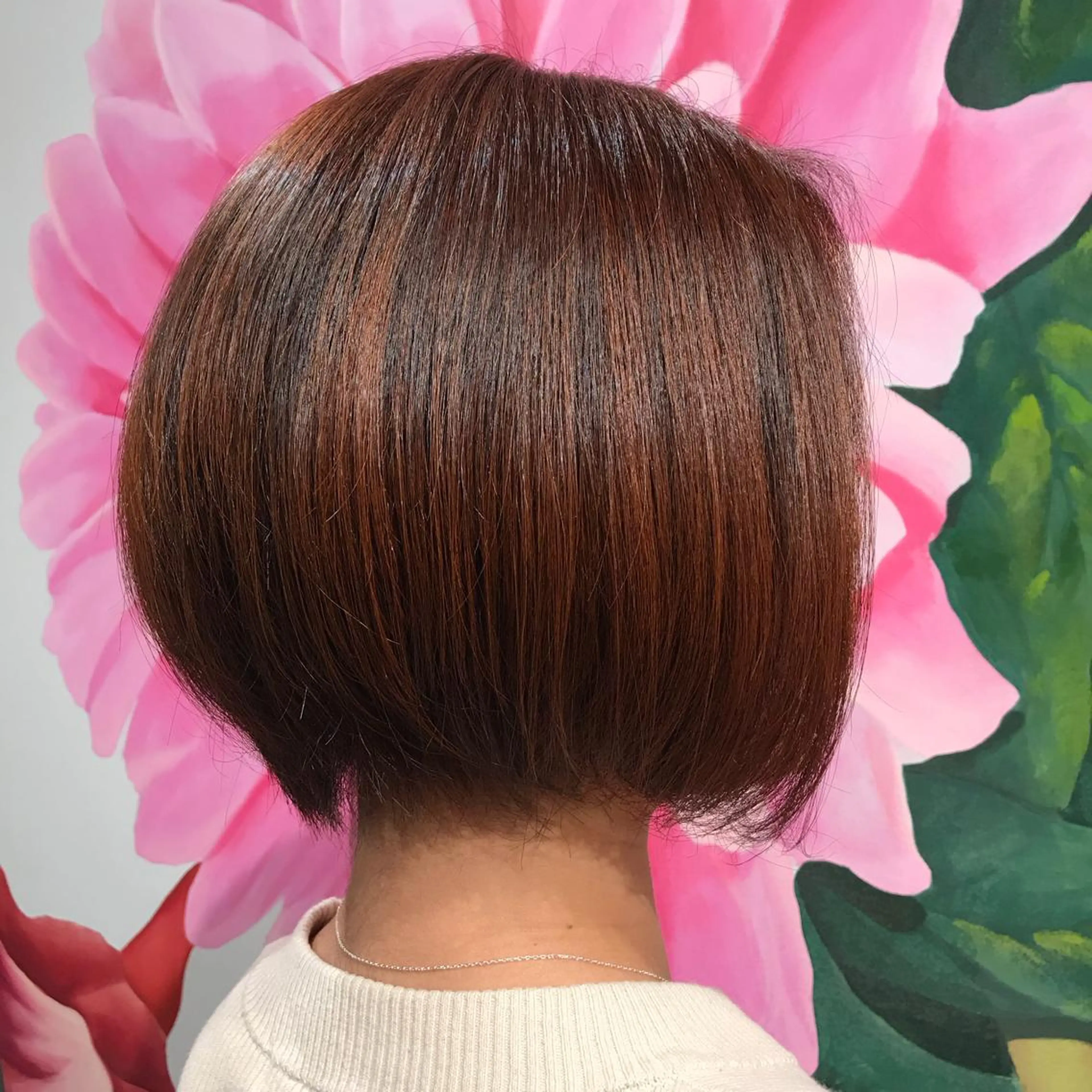 ショート カラー オレンジ moon  ticobrae所属・こくしょう れいかのヘアスタイル