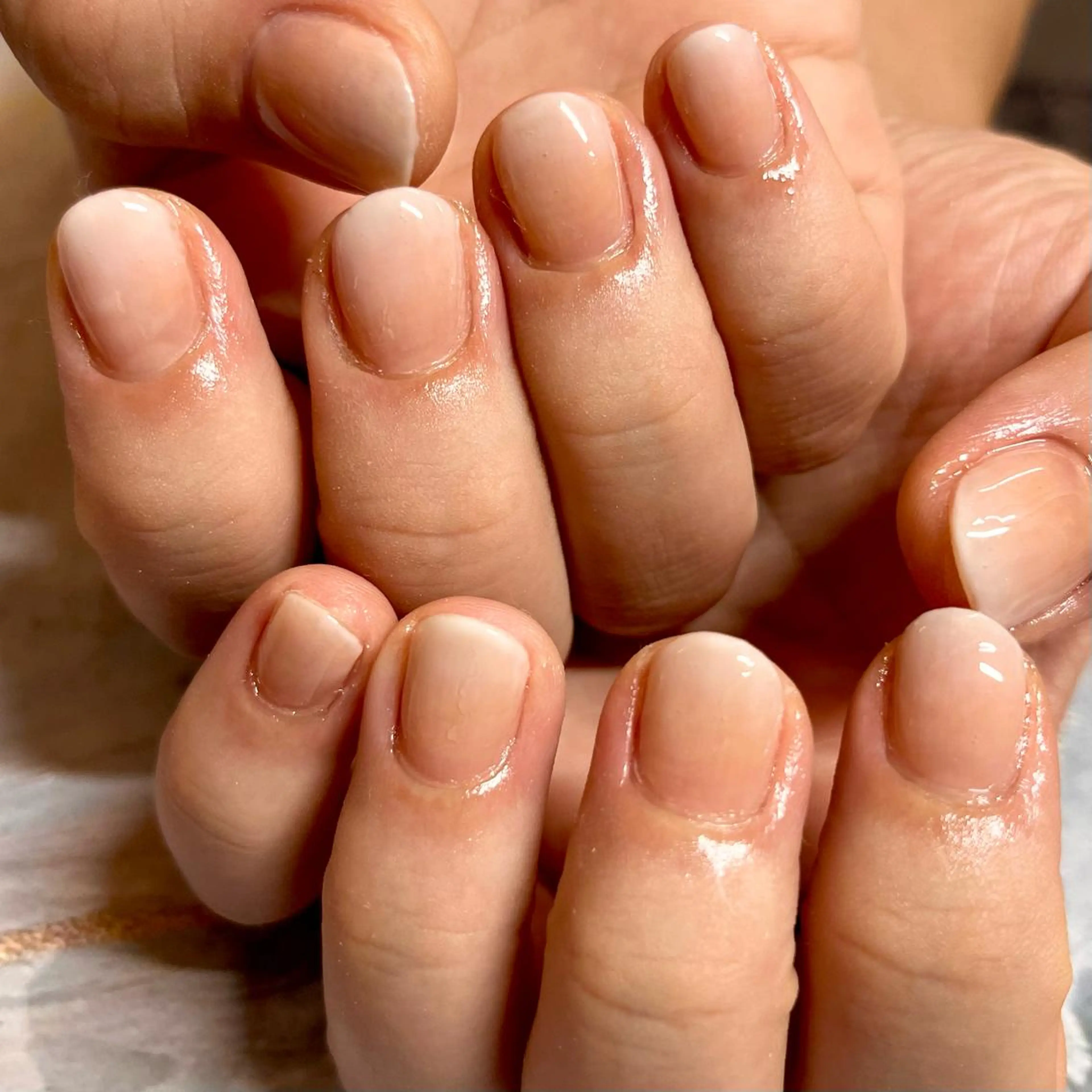 ショート ネイル ワンカラーネイル MKY salonのネイルデザイン