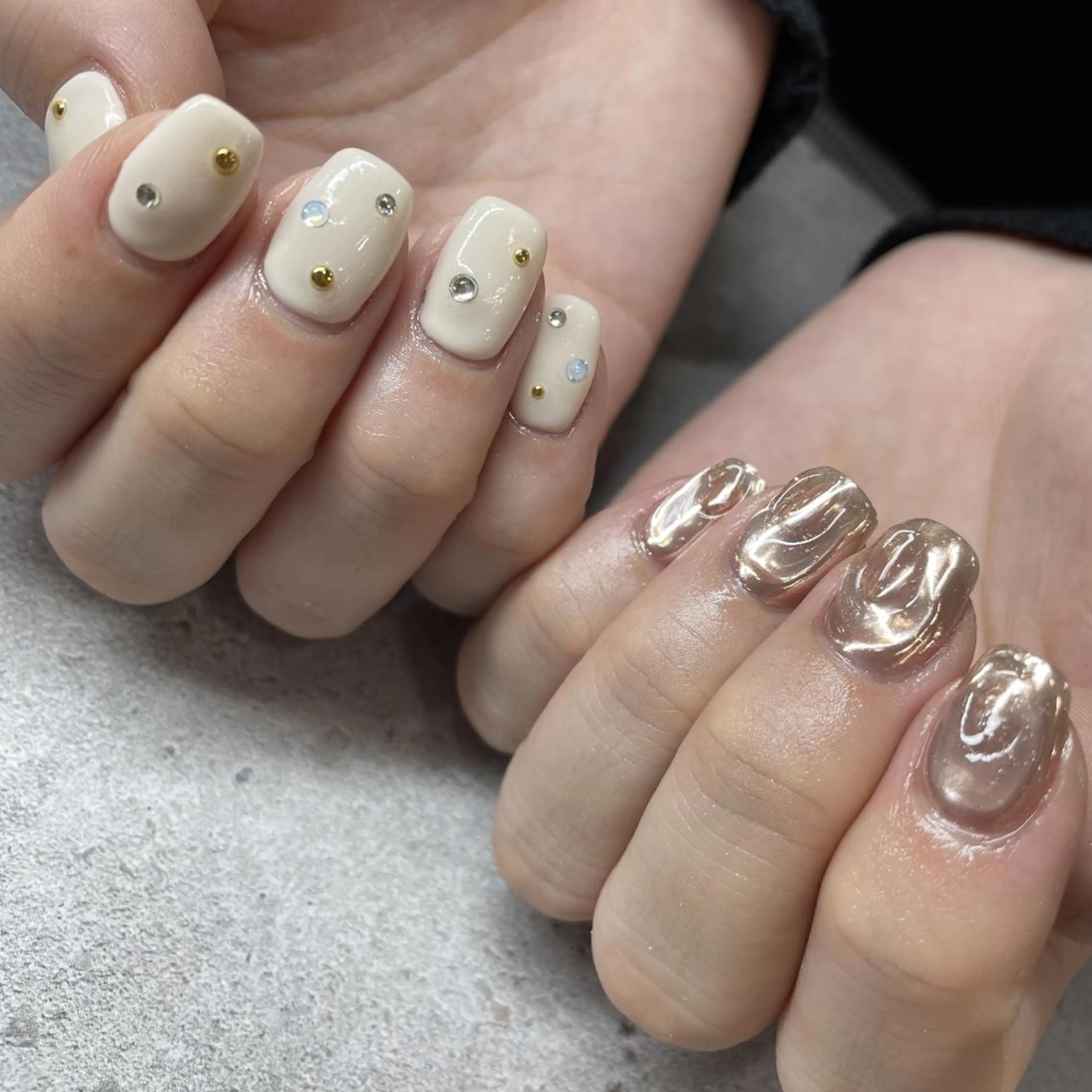 ネイル ハンドネイル フットネイル p.o.n. nuance/個性的のネイルデザイン