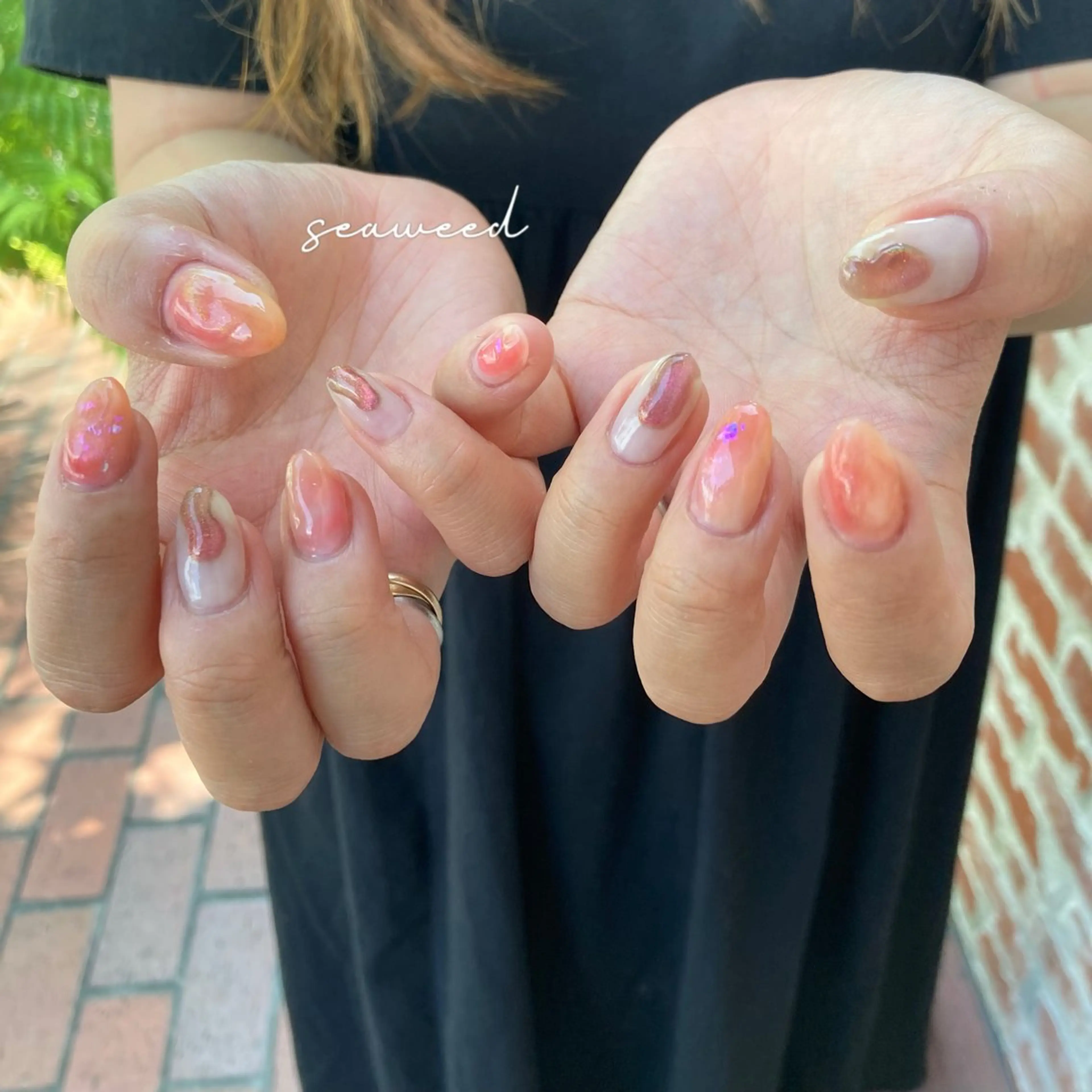 ネイル seaweed nailのネイルデザイン