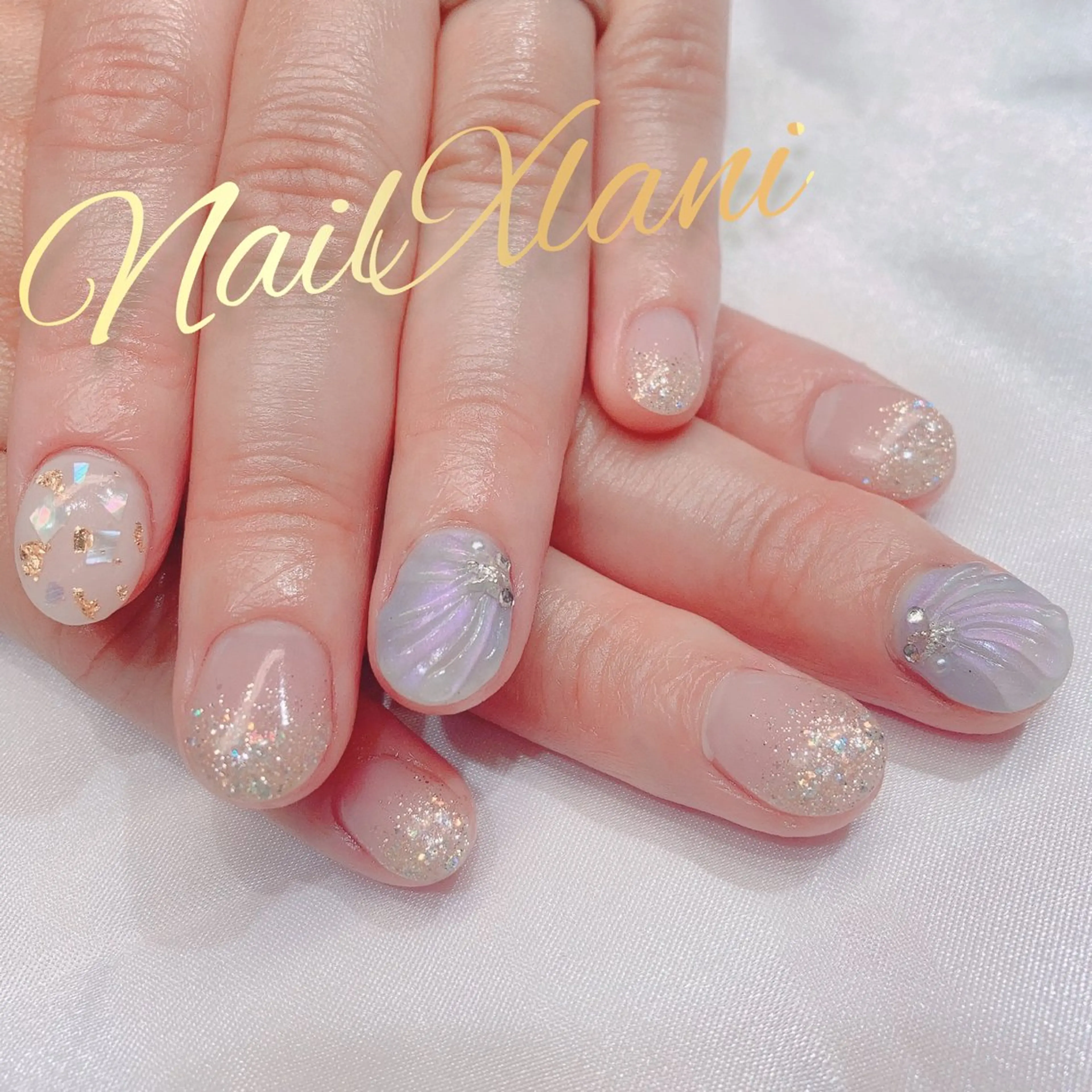 ネイル Nail×Lani 深爪矯正対応◎のネイルデザイン