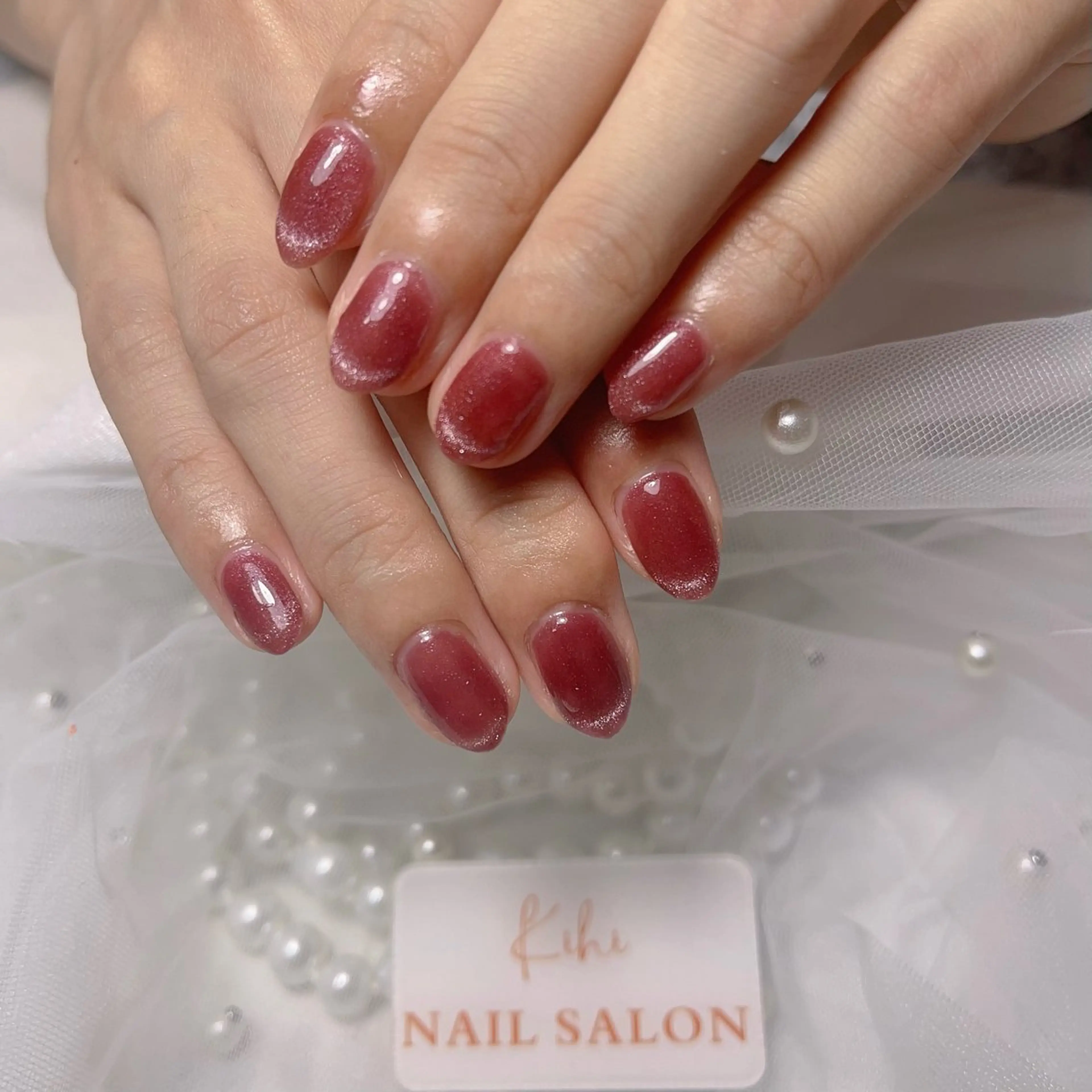 ネイル アートネイル フレンチネイル ジェルネイル グラデーション 韓国ネイル ハンドネイル 💕鈴木ユリ パラジェル/オフ無料のネイルデザイン