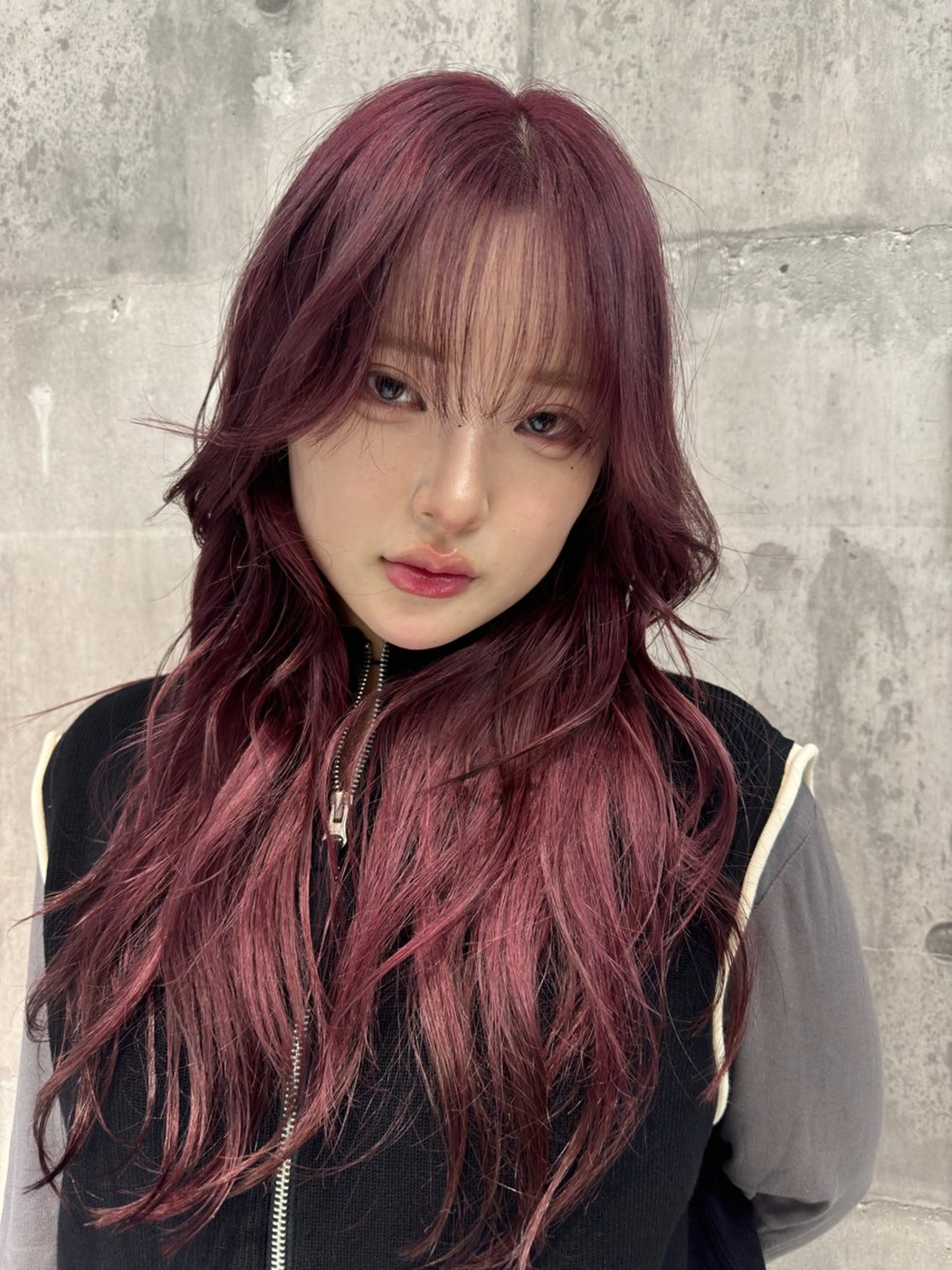 ロング カラー カット ヘアカラー トリートメント ヘアセット 暖色カラーカット特化 ⭐️代表⭐️のヘアスタイル