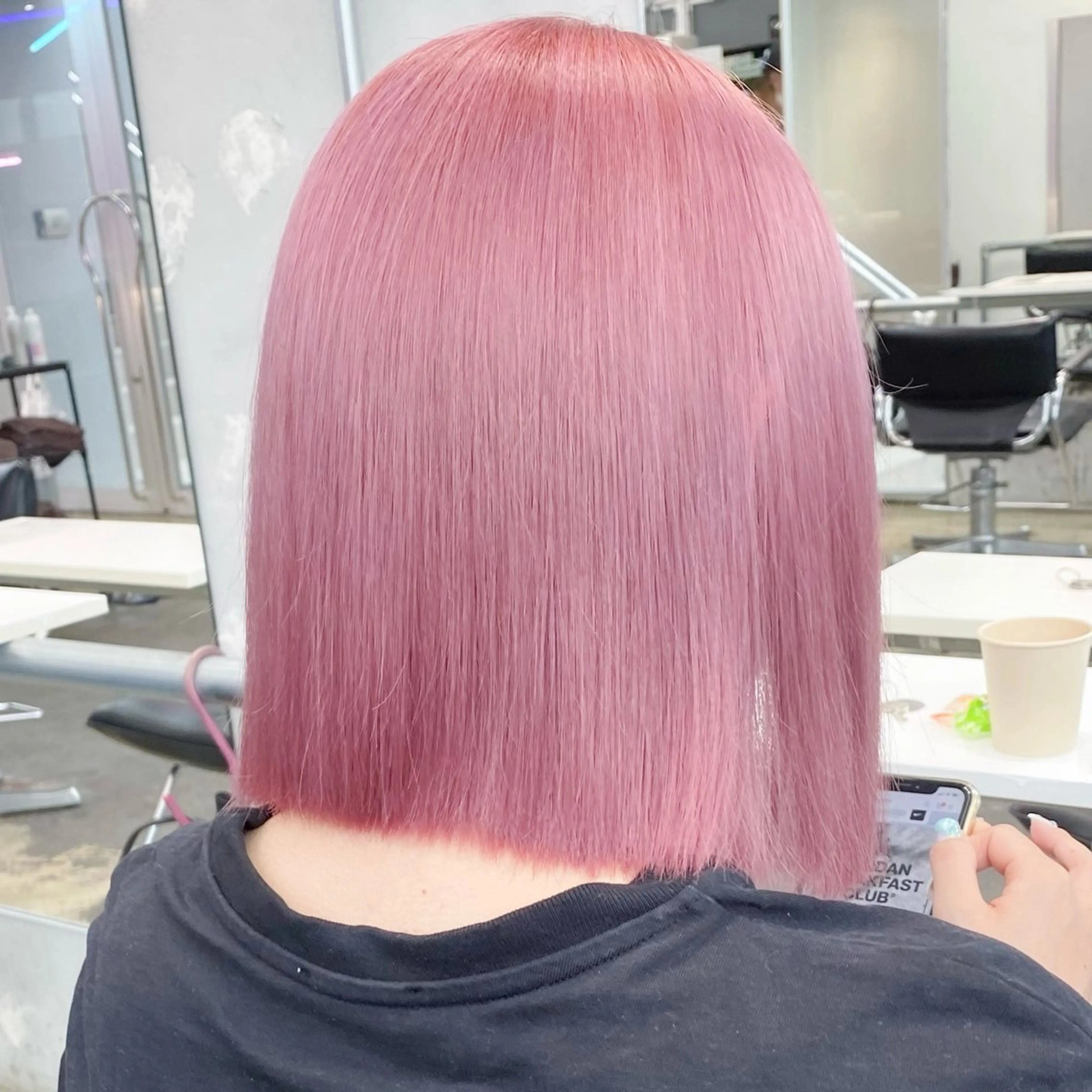 カラー ヘアアレンジ 💗💗韓国レイヤー yu-ki💗💗のヘアスタイル