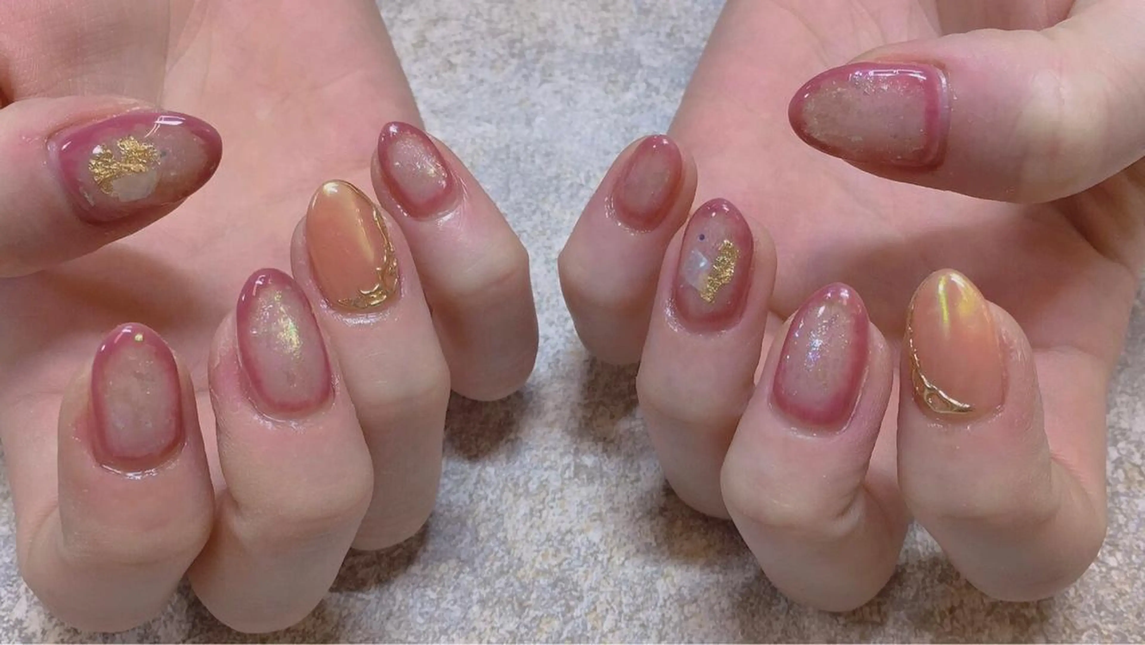 ネイル ハンドネイル LOVE NAIL 💕Sonoのネイルデザイン