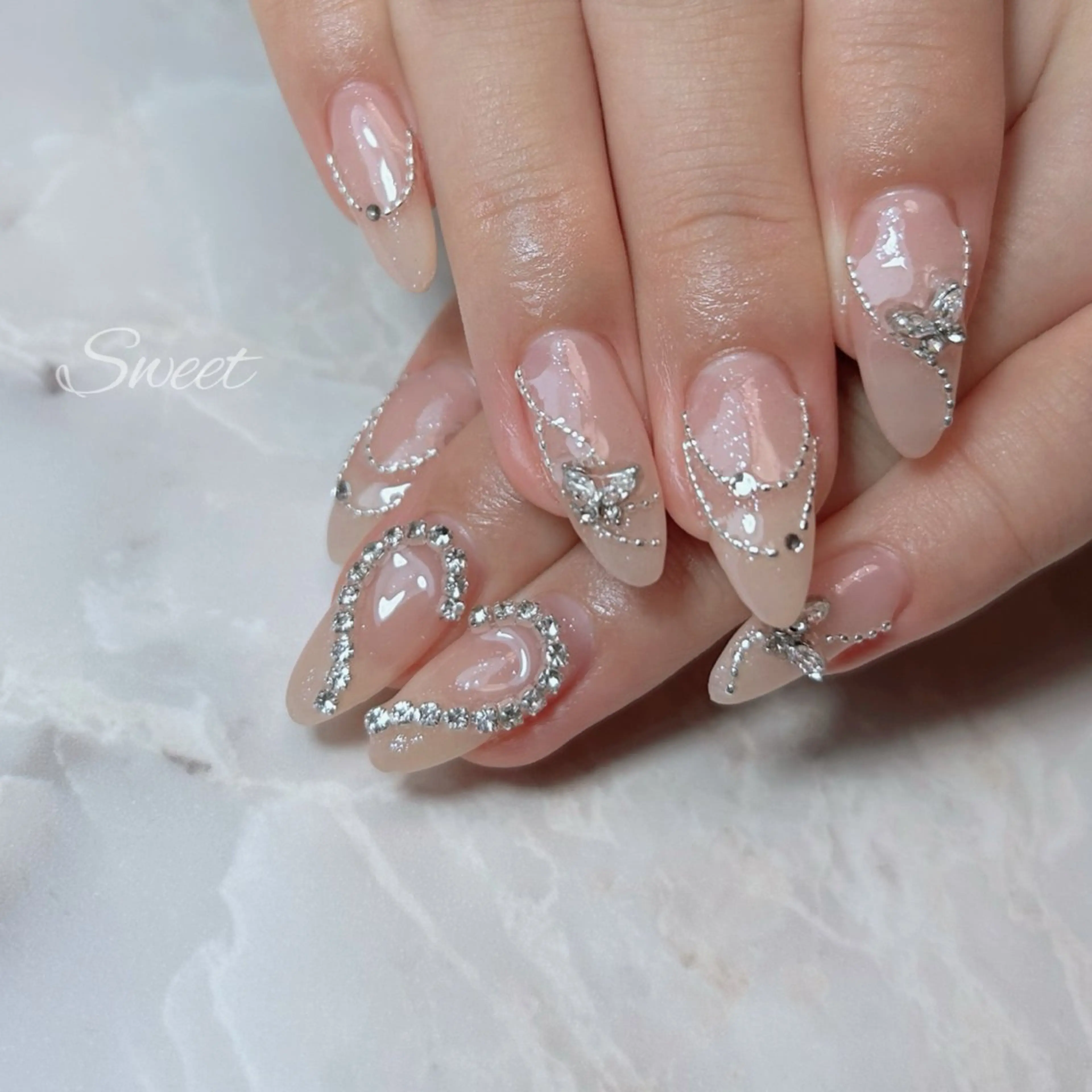 ネイル ハンドネイル sweet 仲野陽子のネイルデザイン