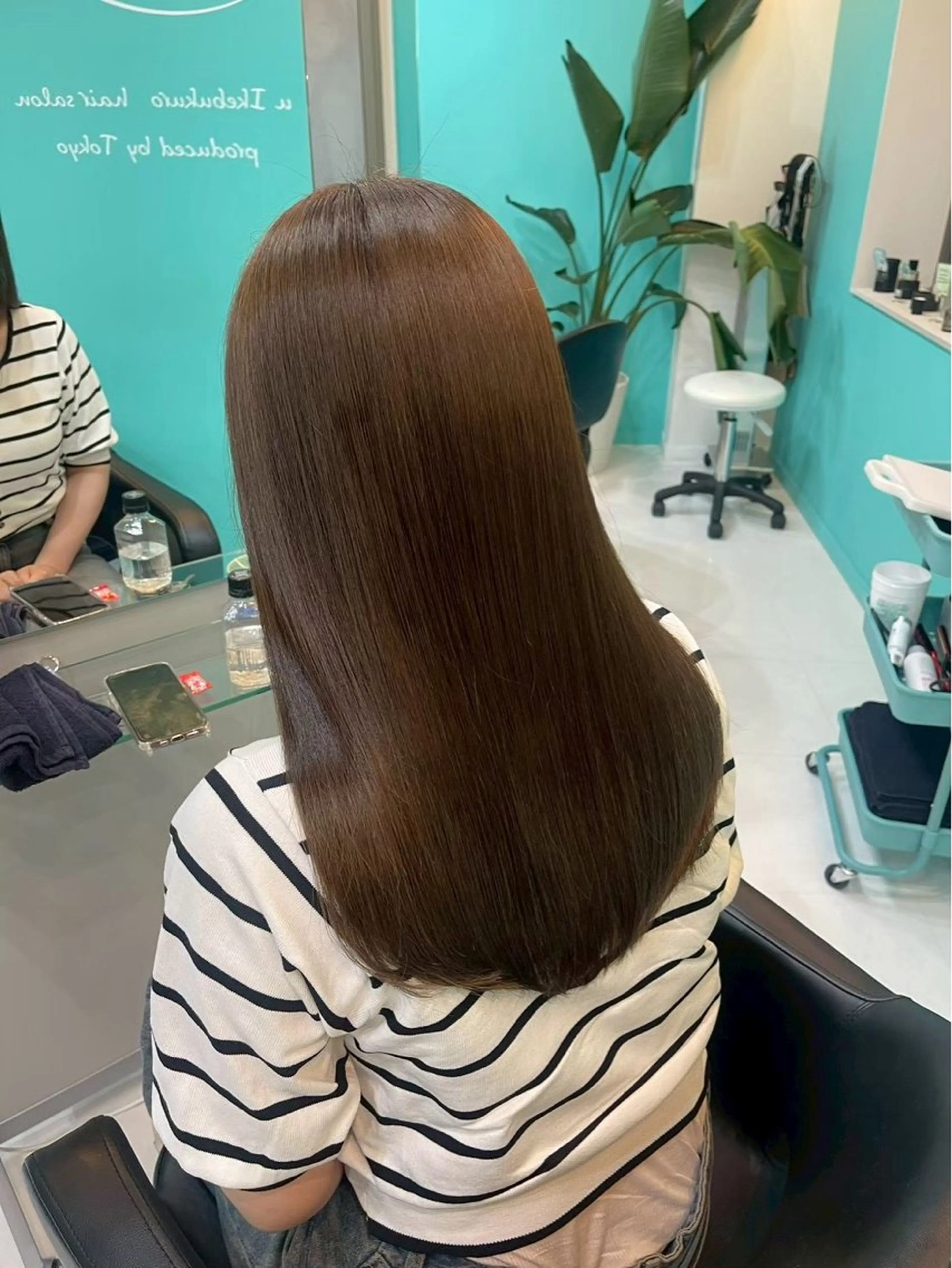 セミロング 池袋西口🐰かな ヘアアレンジのヘアスタイル