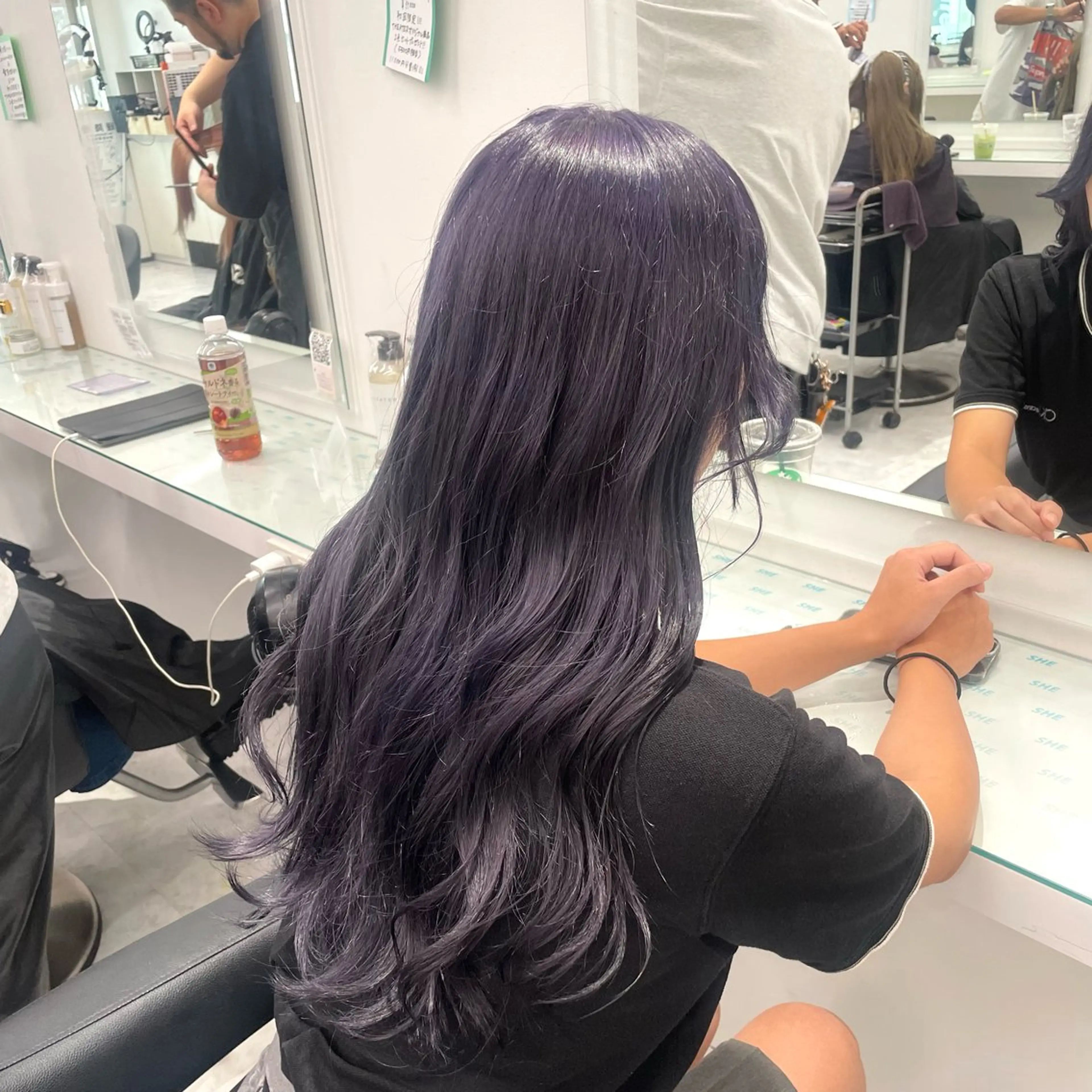 ロング カラー ヘアカラー トリートメント ヘッドスパ ヘアセット 暖色🩷透明感カラー ♡Maika♡のヘアスタイル