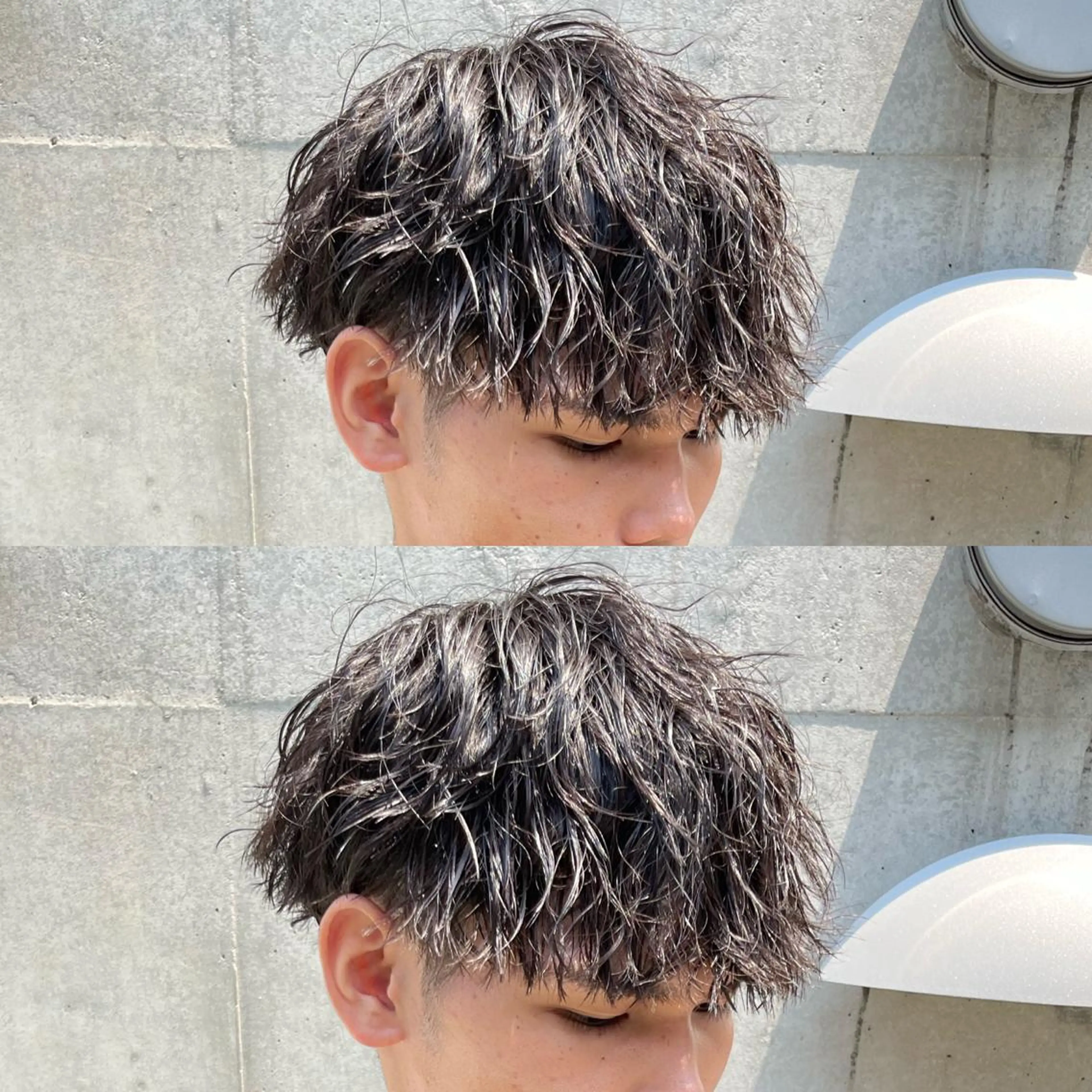 ショート パーマ ヘアアレンジ メンズ マッシュ メンズパーマ メンズツイストパーマ スパイラルパーマ ツイストパーマ カット パーマ メンズパーマの達人 🌟川内絵人のヘアスタイル
