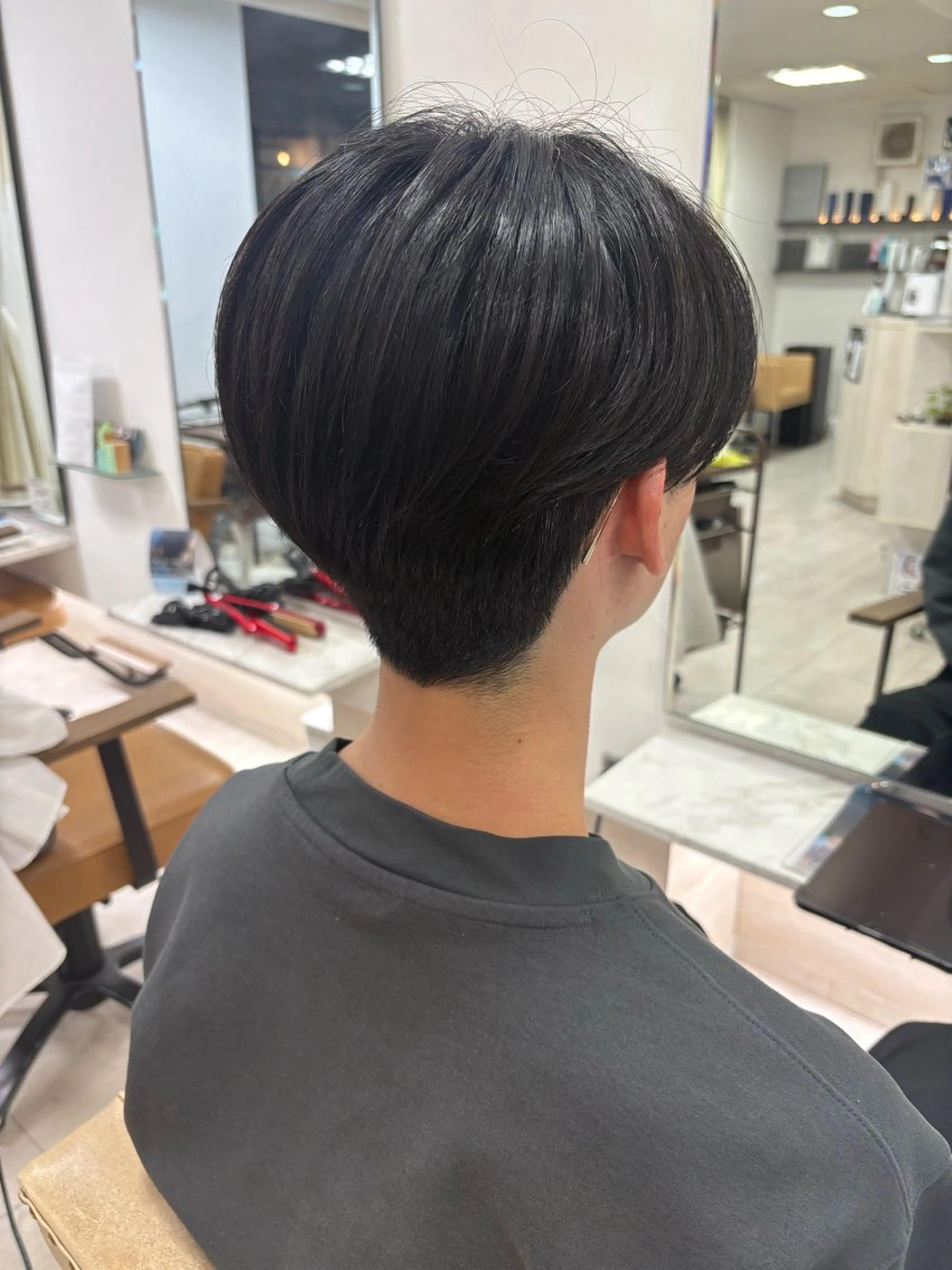 メンズ カット 栗田 優月のヘアスタイル
