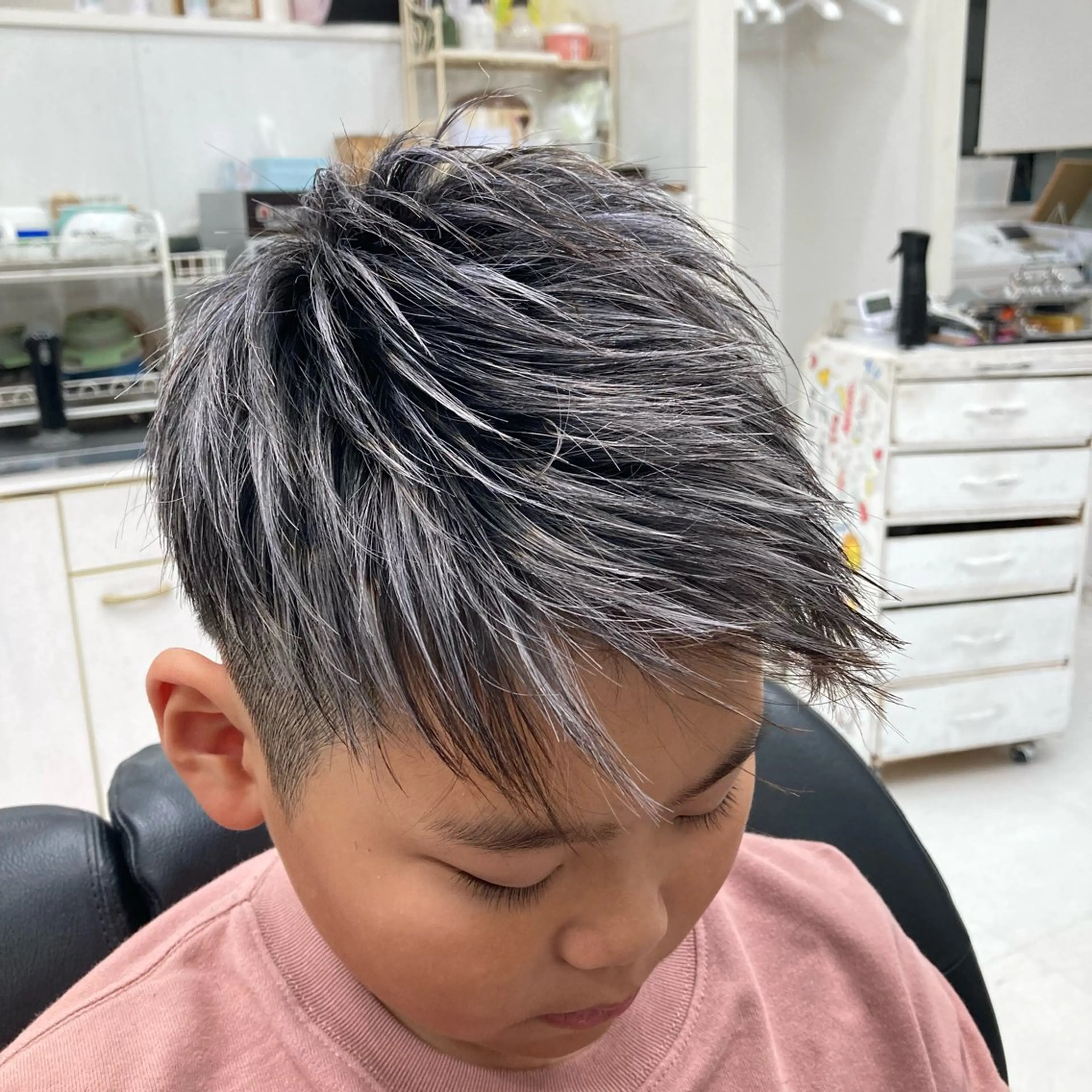 《メッシュしたい男性‼️》メンズカット＋メッシュの写真