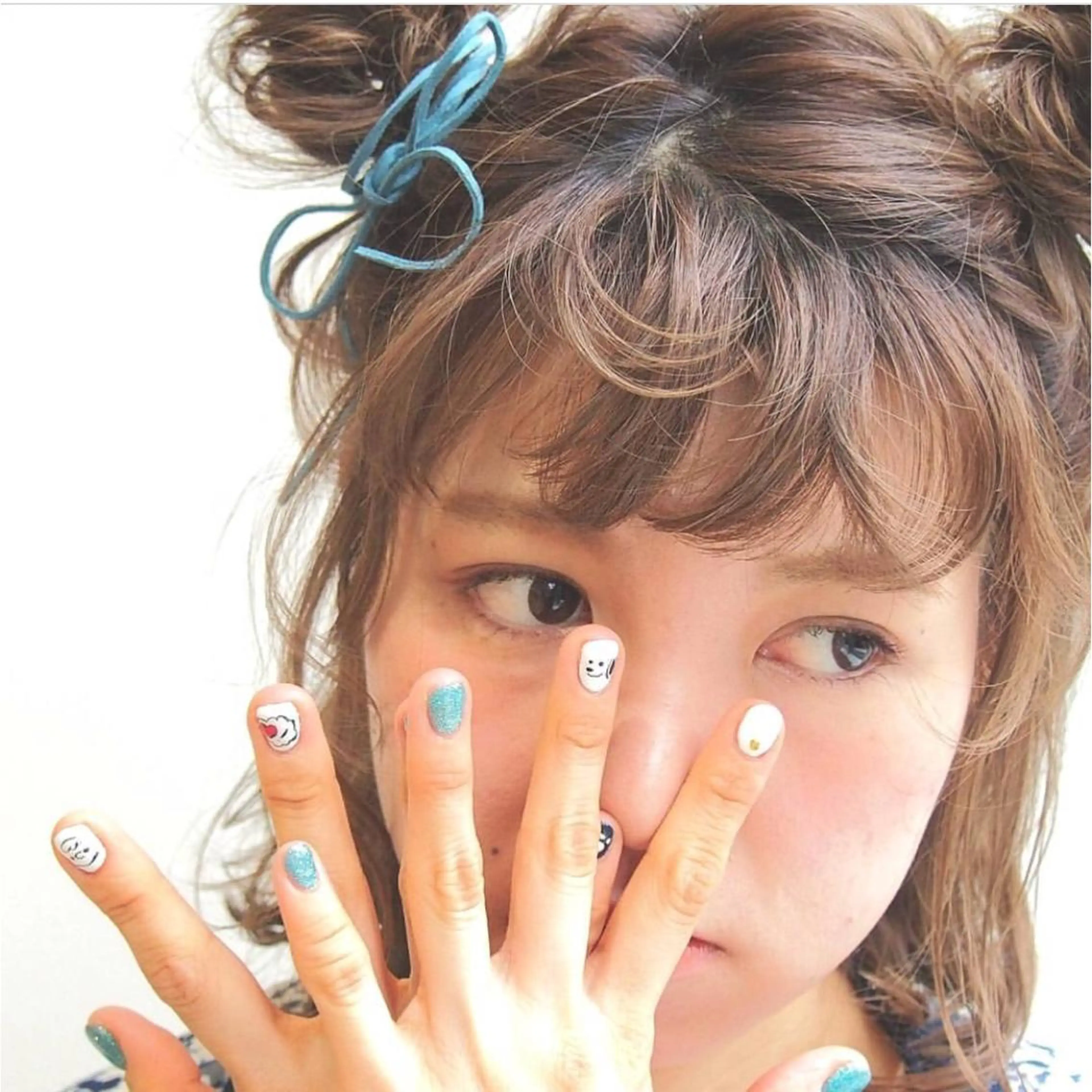 ヘアアレンジ 似合わせ艶髪カラー ❤️ハダユミのヘアスタイル