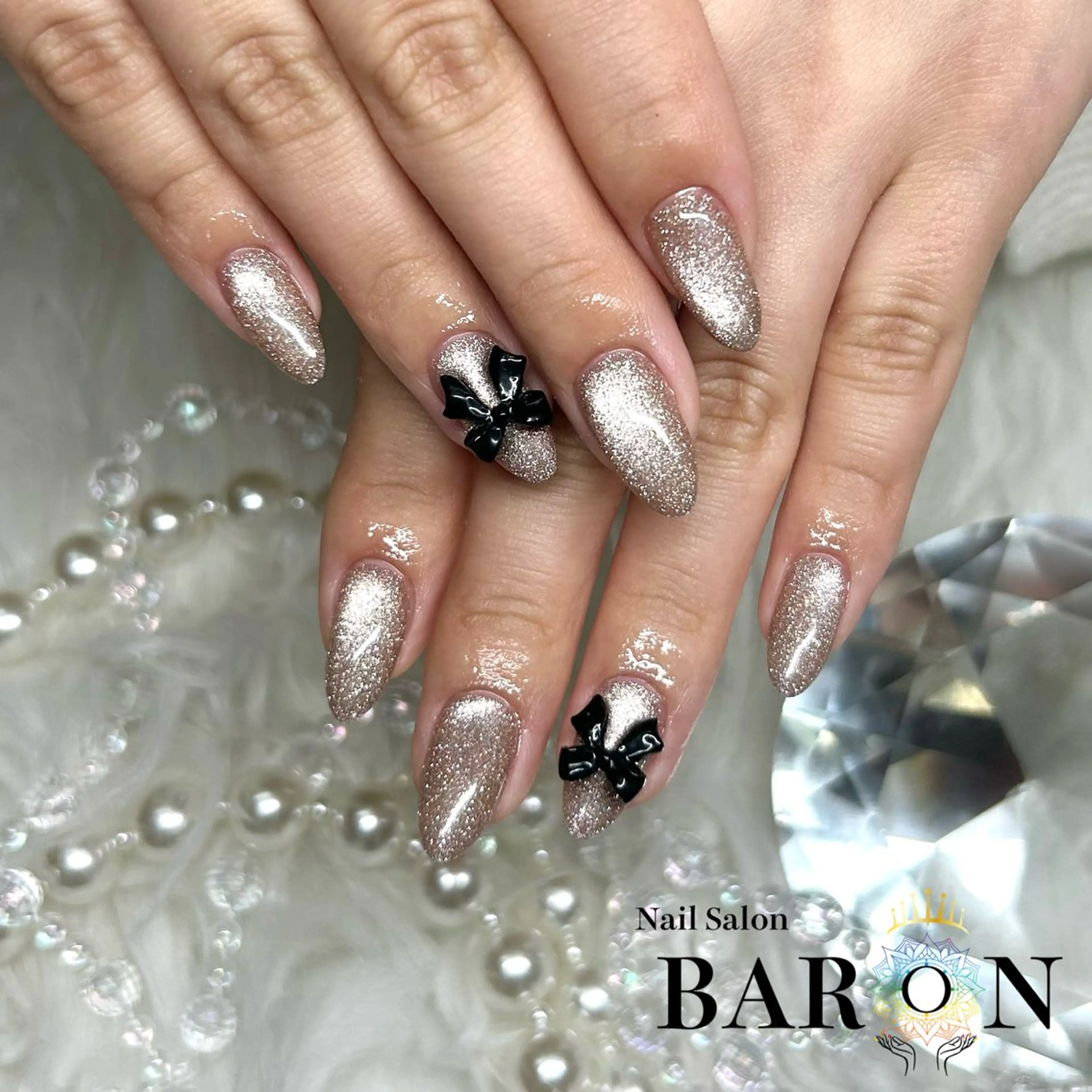 ネイル フラッシュネイル フラッシュマグ ハンドネイル ♛︎BARON♛︎ SUMIRE.のネイルデザイン