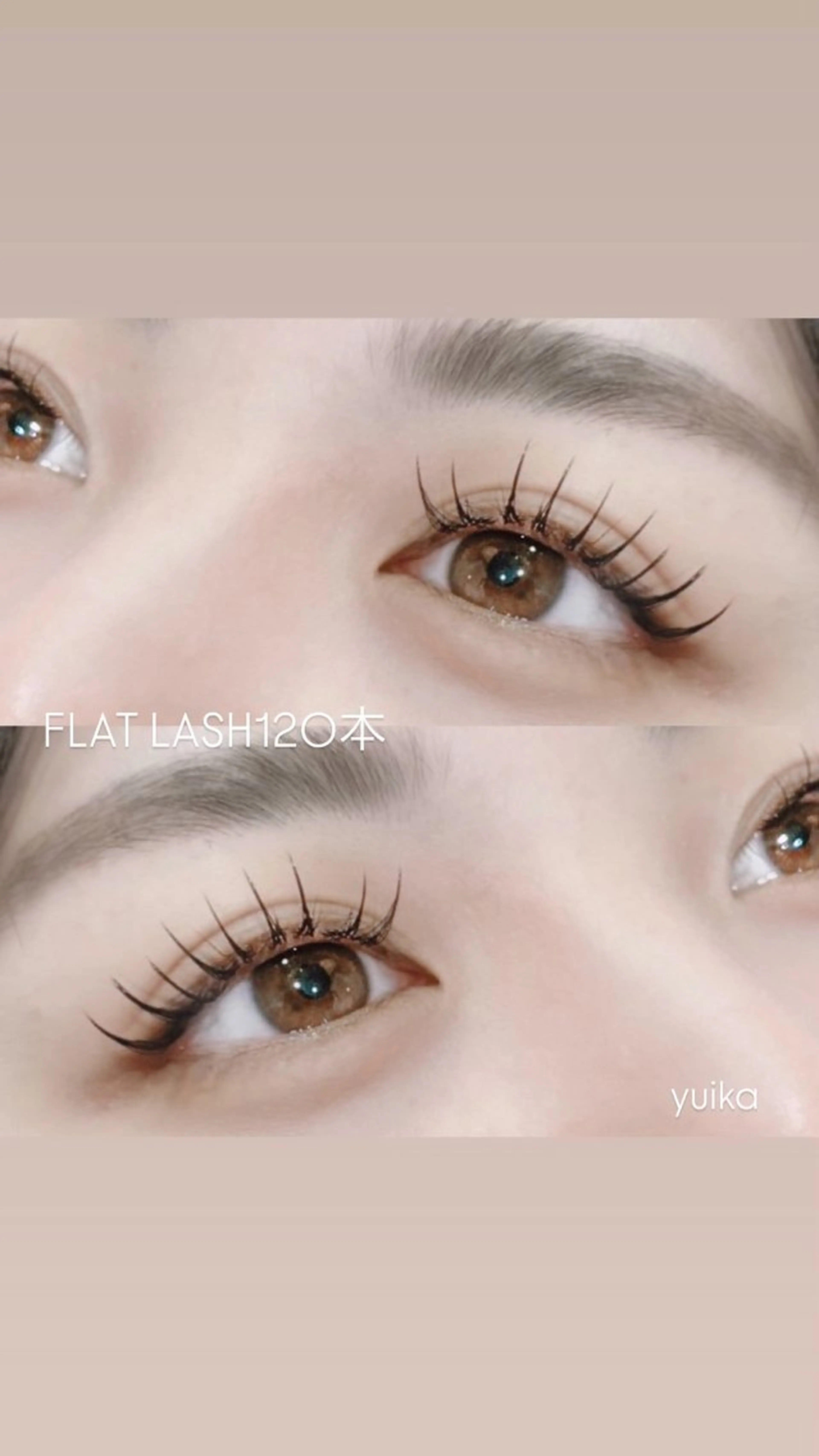 マツエク・マツパ airRe yuikaのマツエク・マツパデザイン