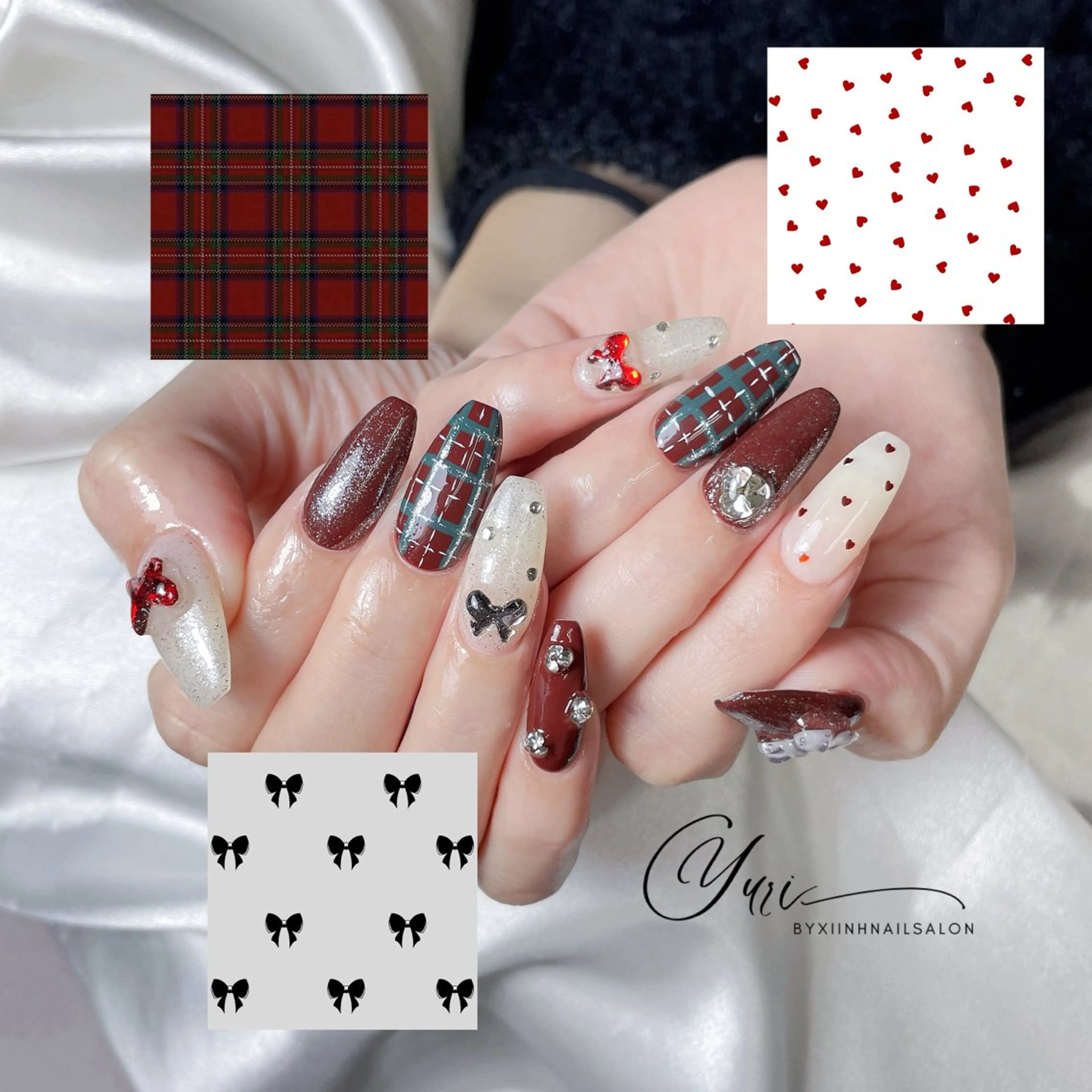 ネイル チークネイル 桜ネイル 長さ出し フットネイル ジェルネイル ハンドネイル YURI NAILのネイルデザイン