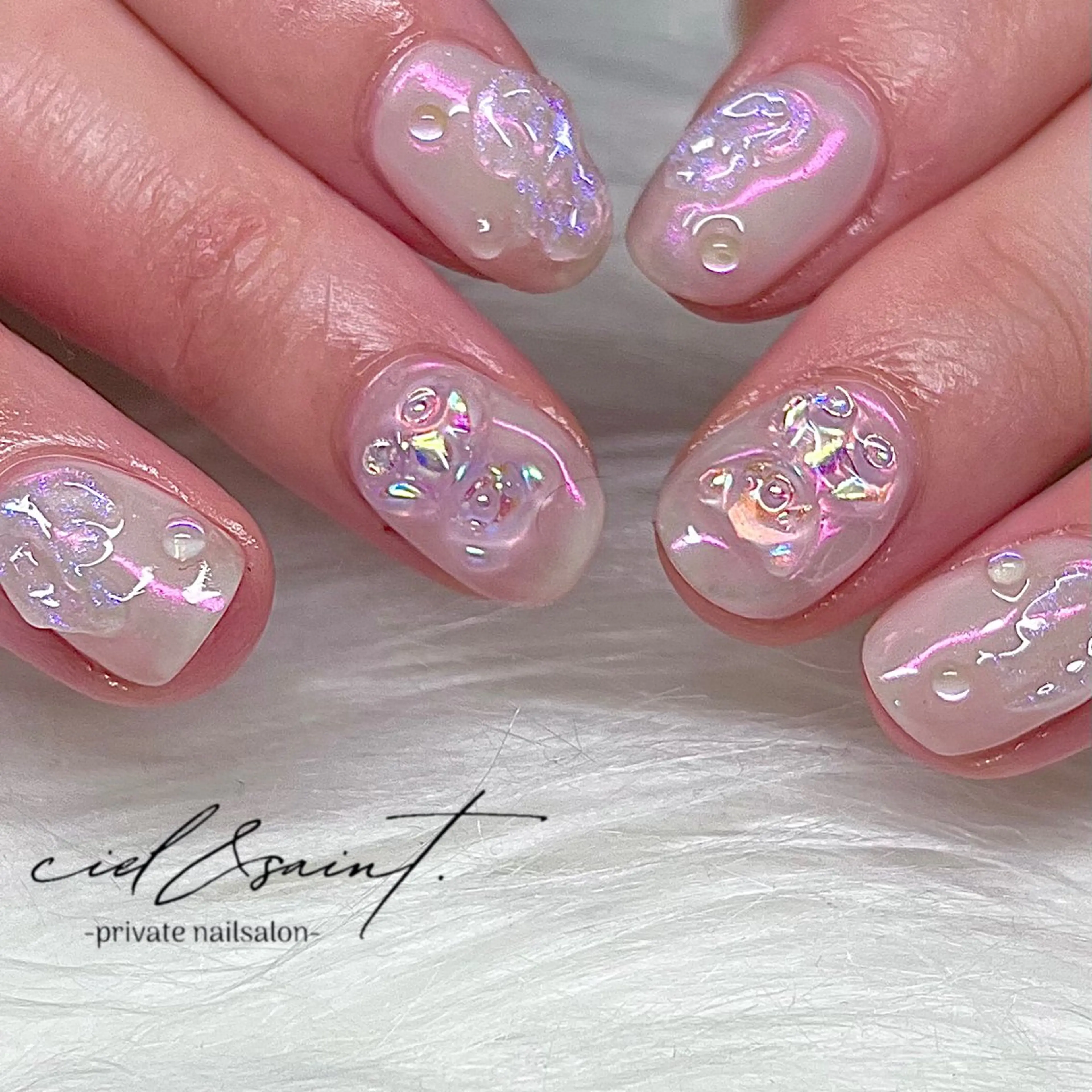 ネイル nail salon ciel&saintのネイルデザイン