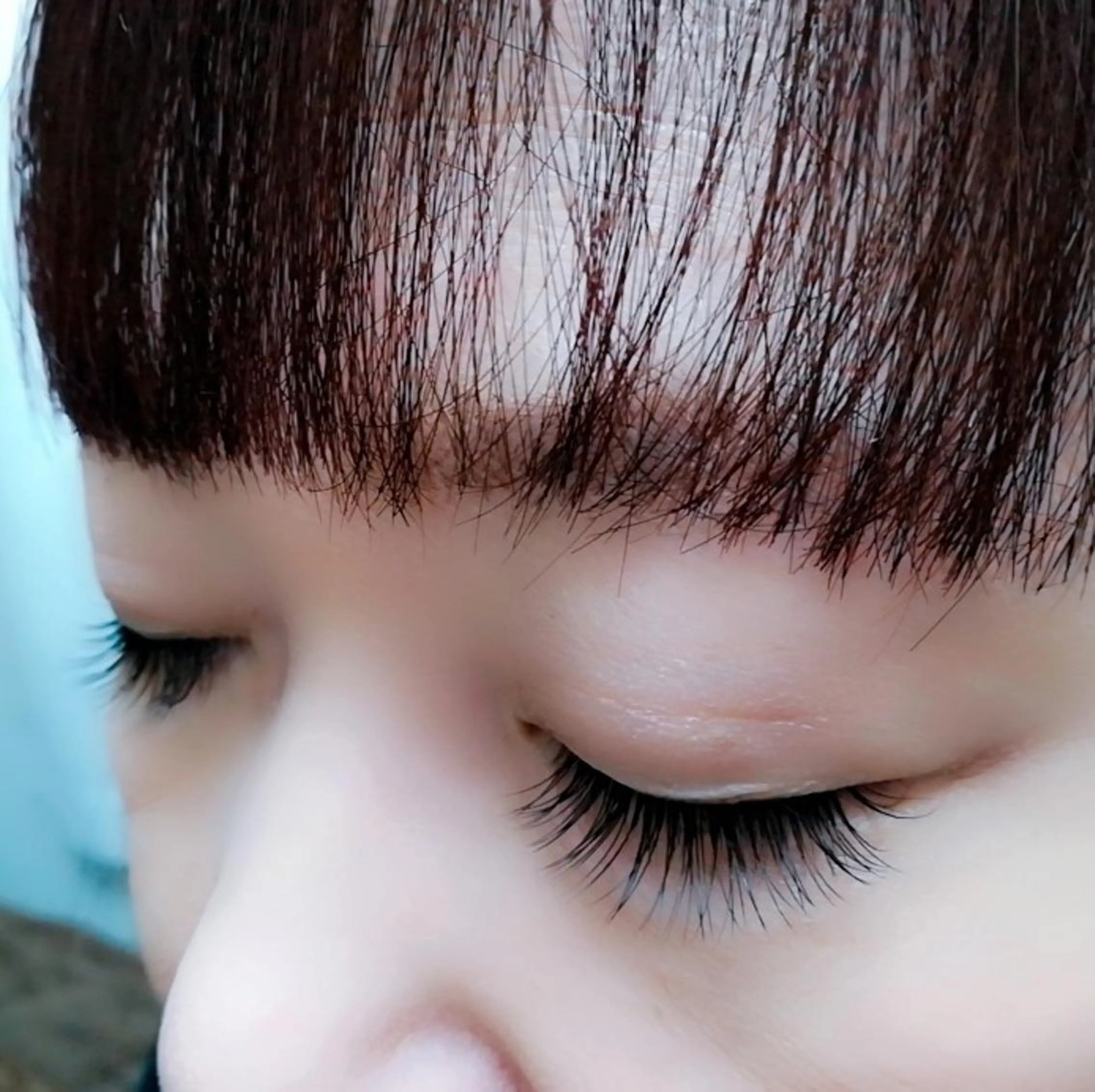 マツエク・マツパ 付け放題 キュート フラットラッシュ Jカール ナチュラル 吉岡 ゆうなのマツエク・マツパデザイン