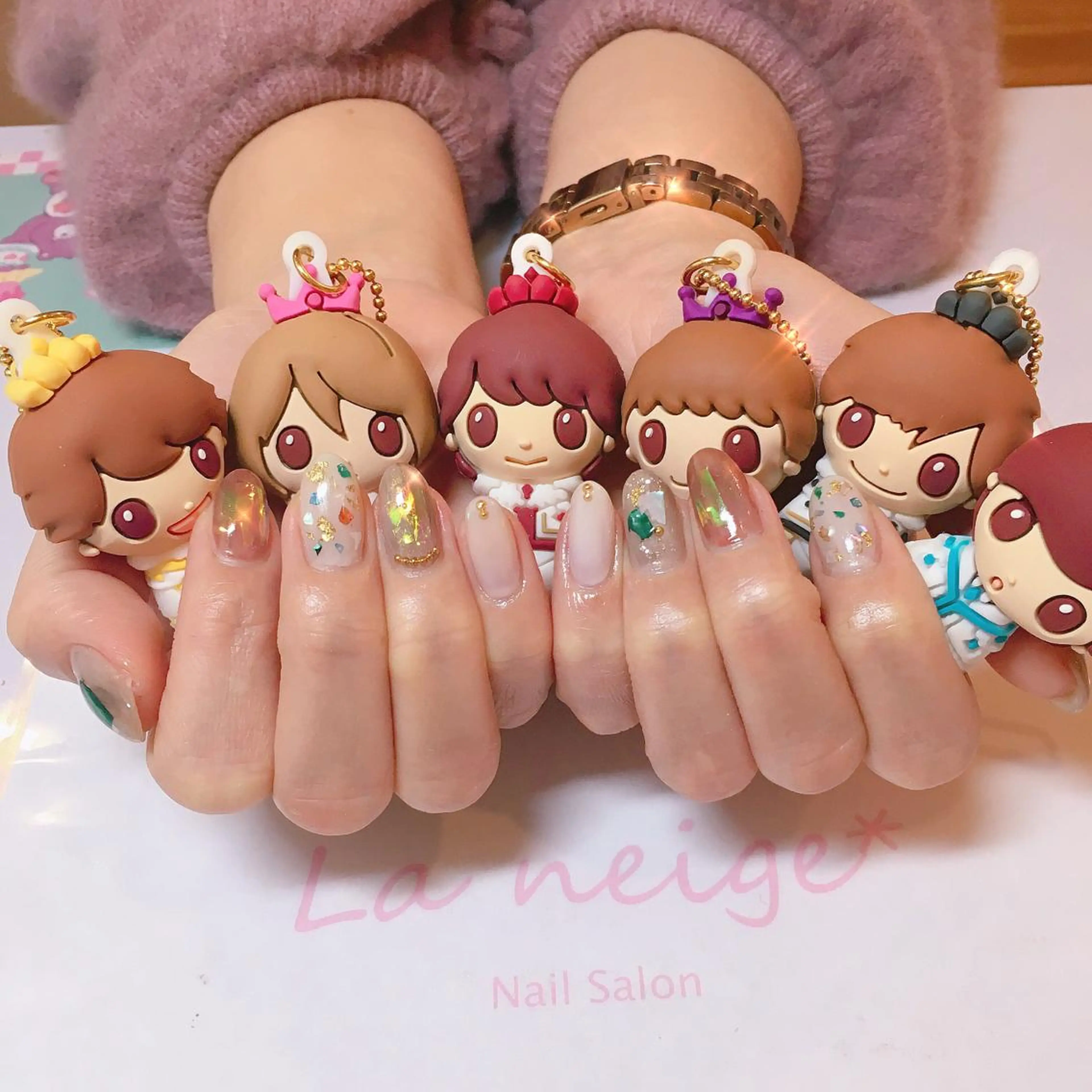 ネイル La neige* yuki 🥯🍑のネイルデザイン